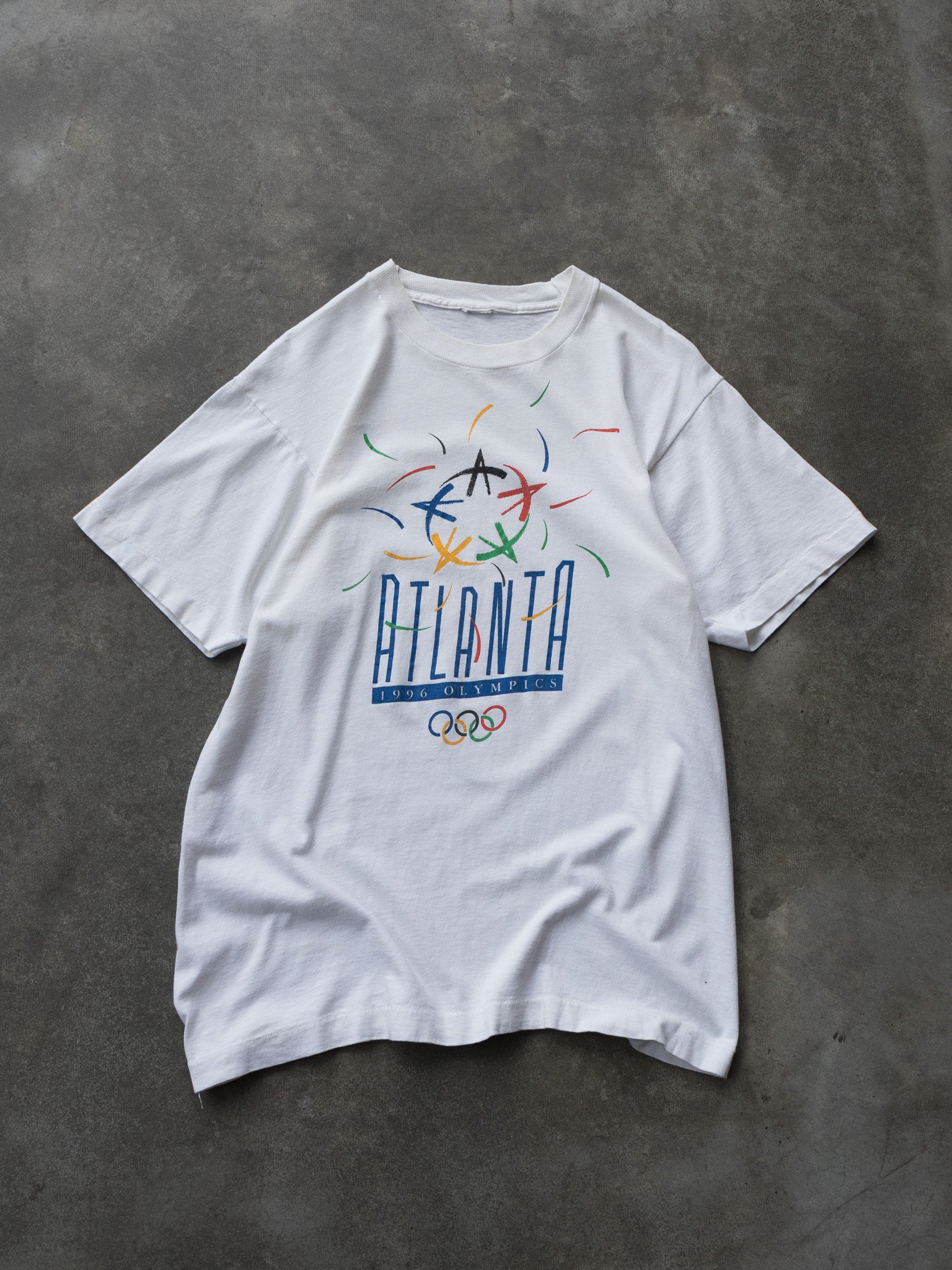 Vintage 1996 Atlanta Olympics Tee (M)