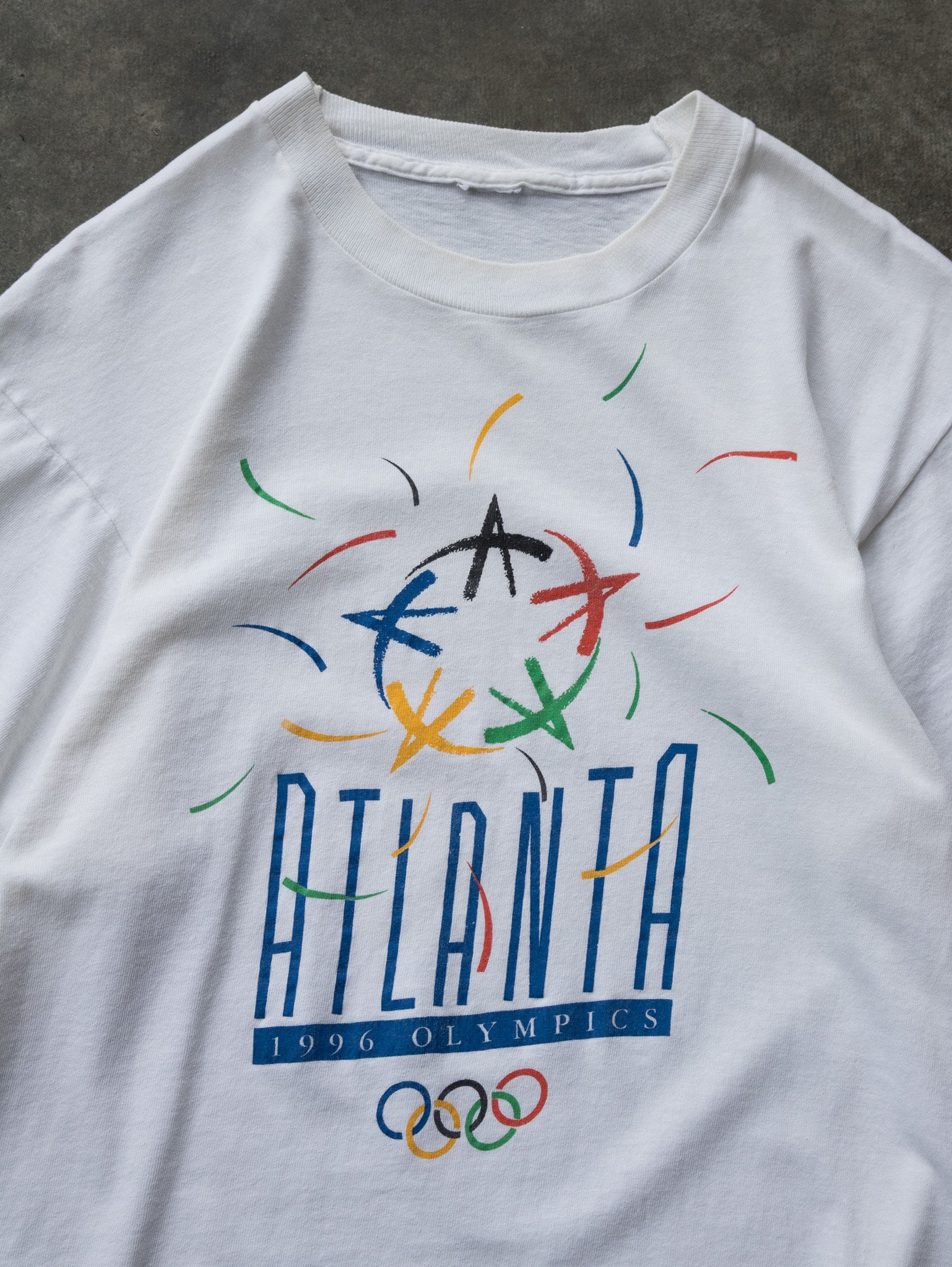 Vintage 1996 Atlanta Olympics Tee (M)
