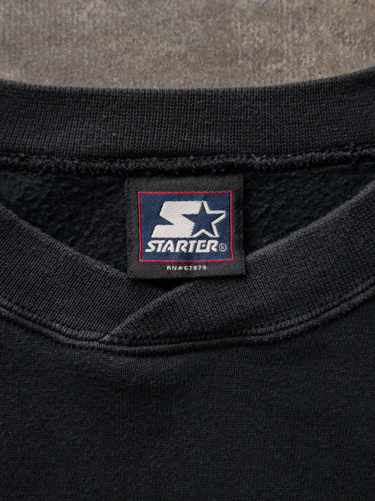 Vintage 90s Black Starter Pittsburgh Steelers Sweatshirt (L)