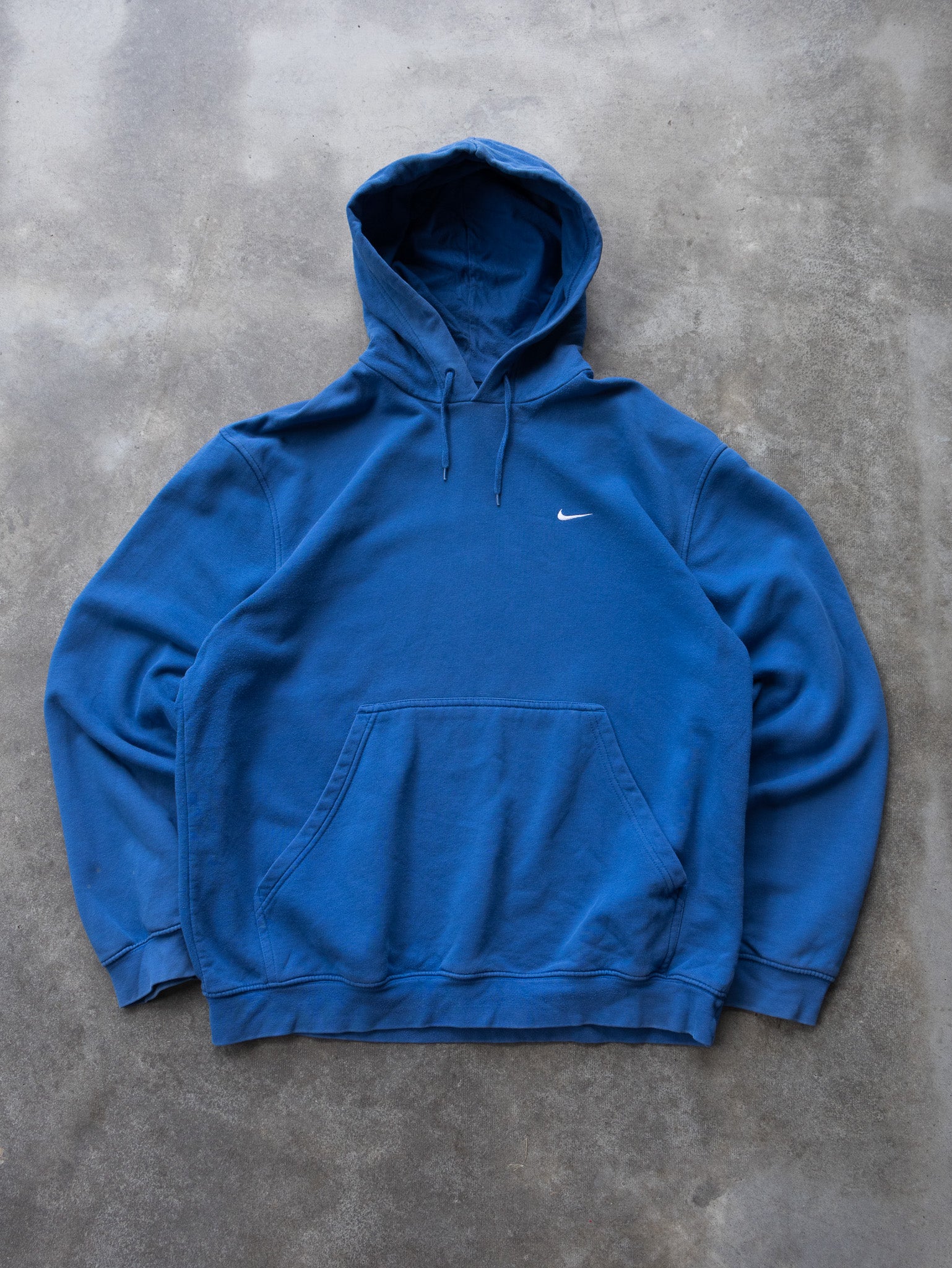 Vintage Blue Nike Hoodie (L)