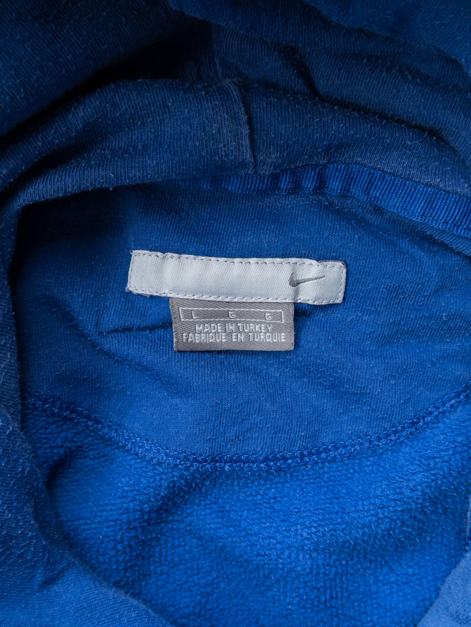 Vintage Blue Nike Hoodie (L)