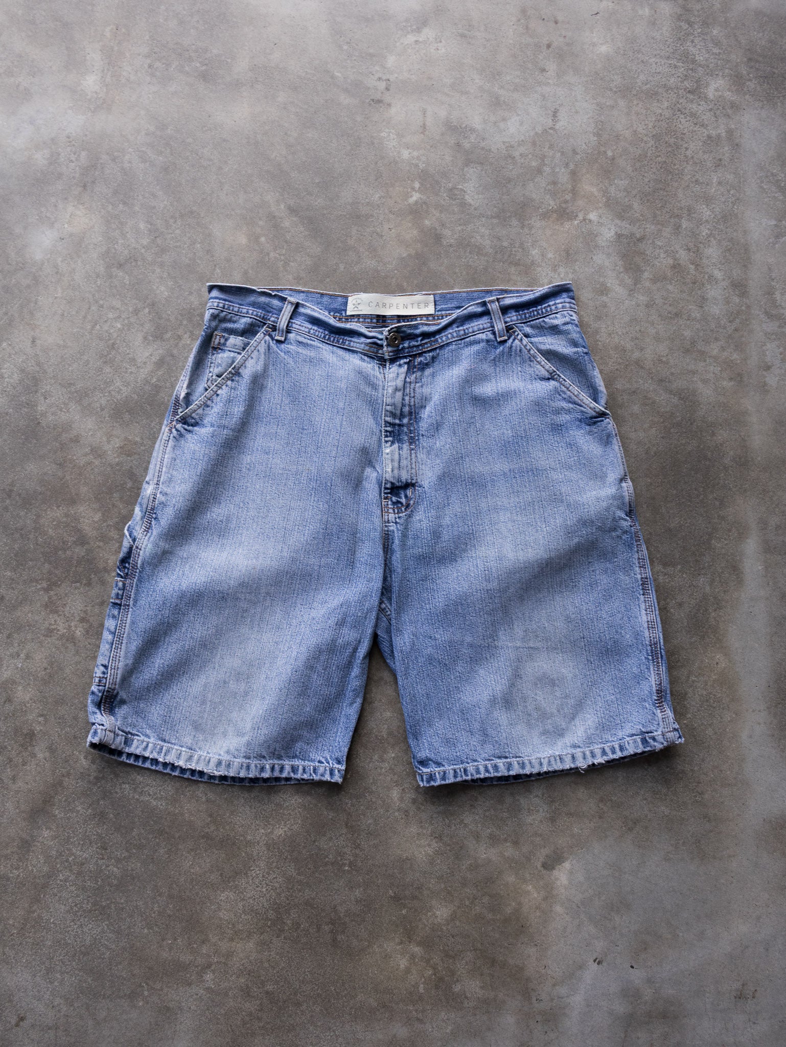 Vintage 00s Blue Arizona Carpenter Shorts (W36)