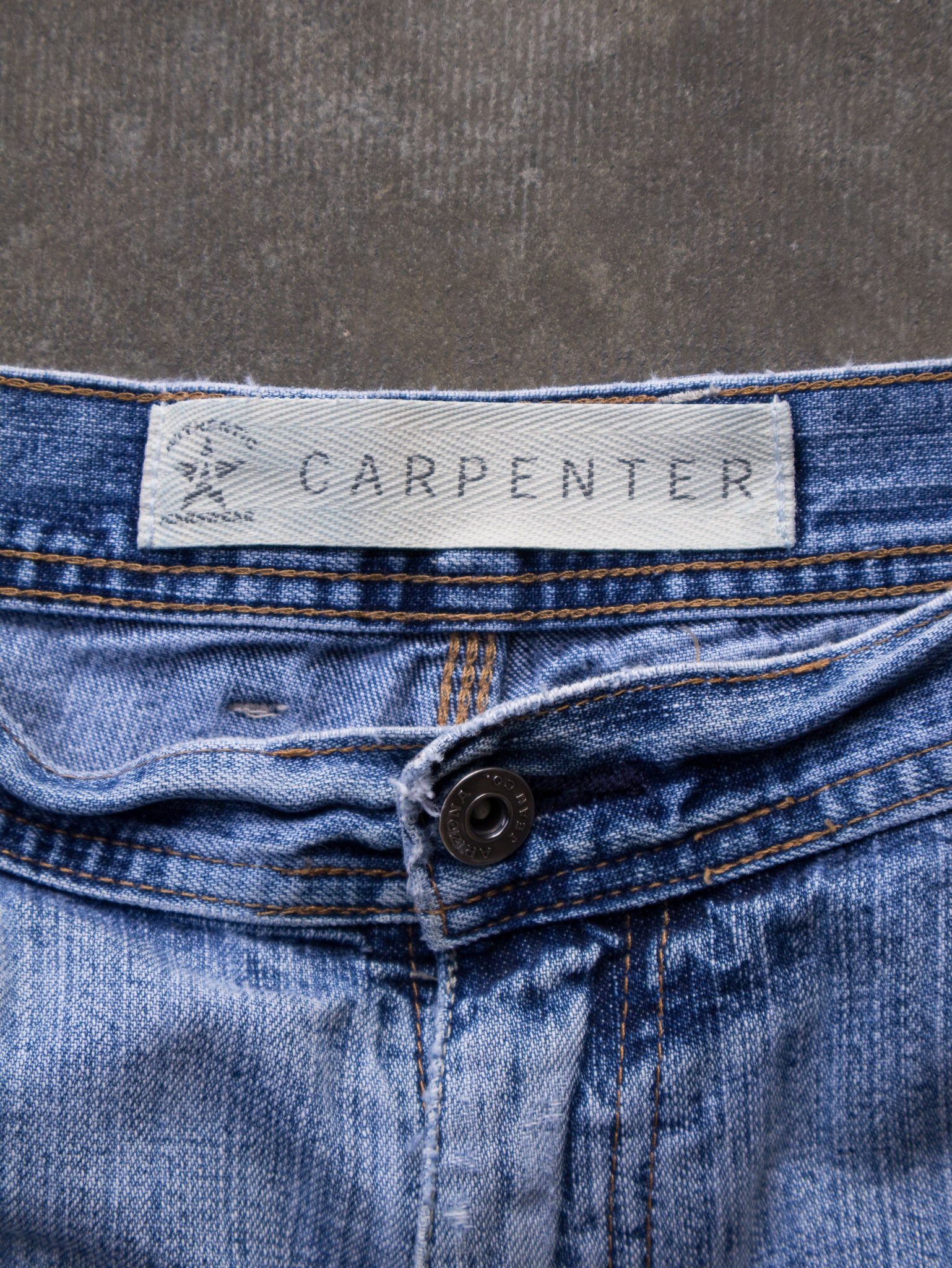 Vintage 00s Blue Arizona Carpenter Shorts (W36)
