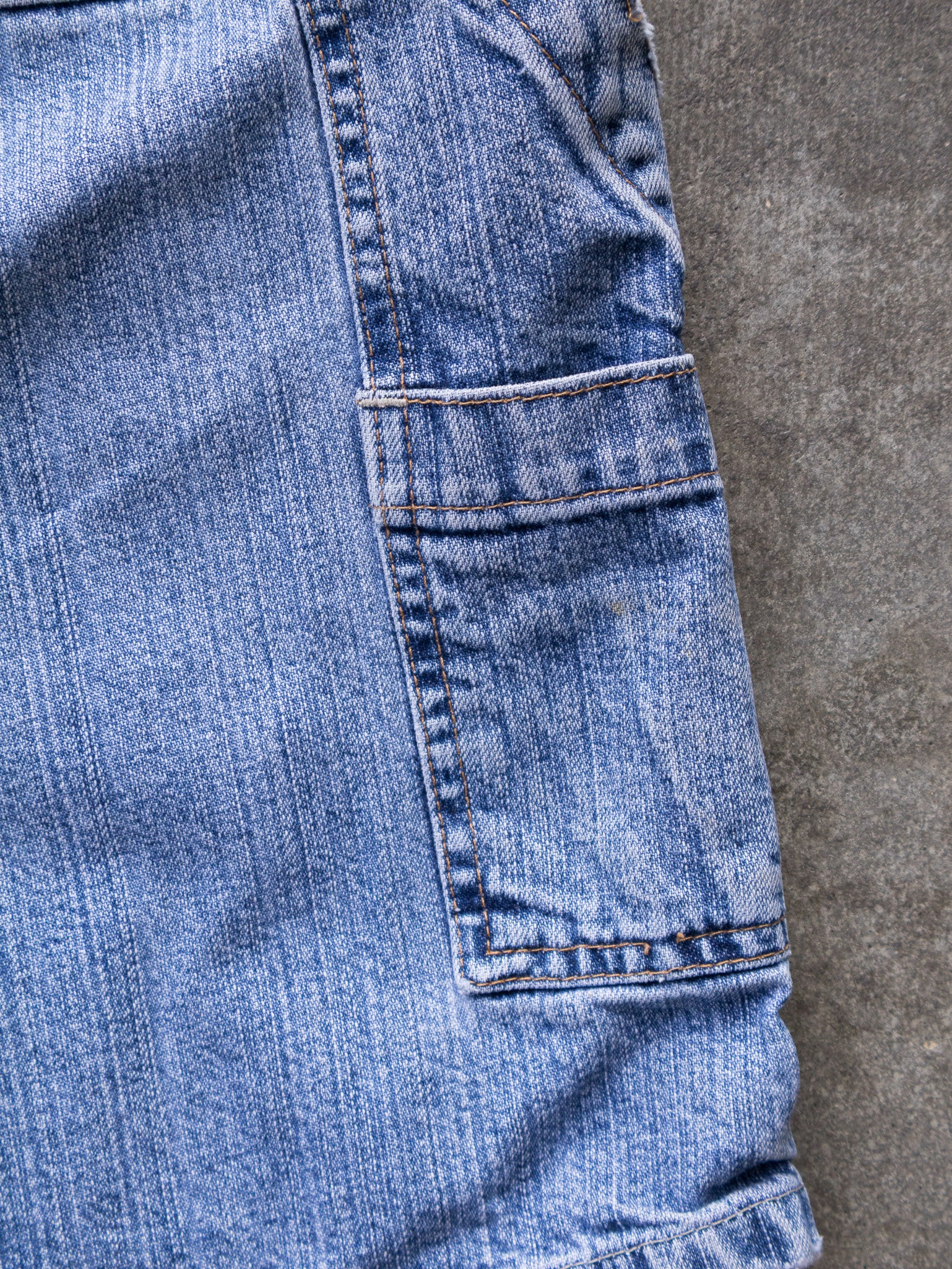 Vintage 00s Blue Arizona Carpenter Shorts (W36)