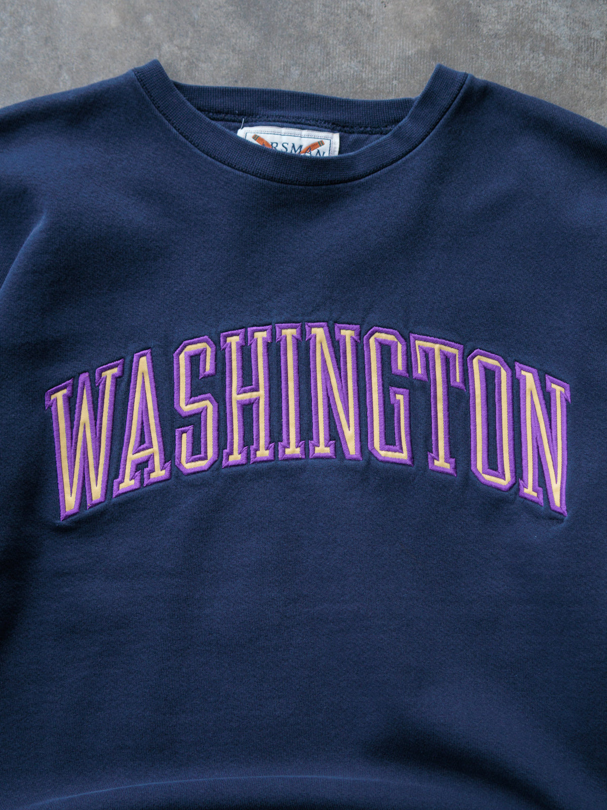 Vintage 90s Navy Washington Sweatshirt (L)