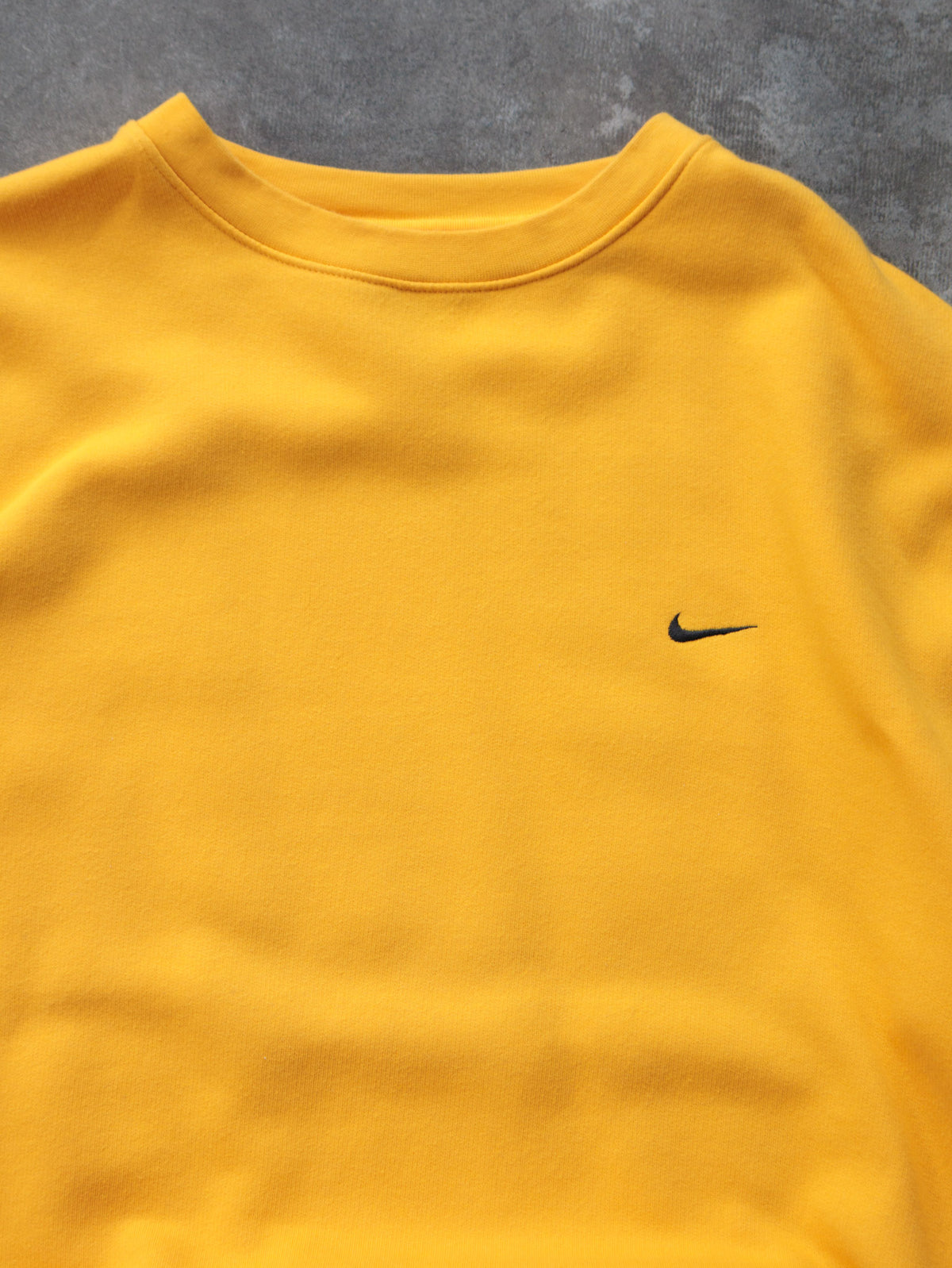 Vintage 00s Yellow Nike Sweatshirt (XL)