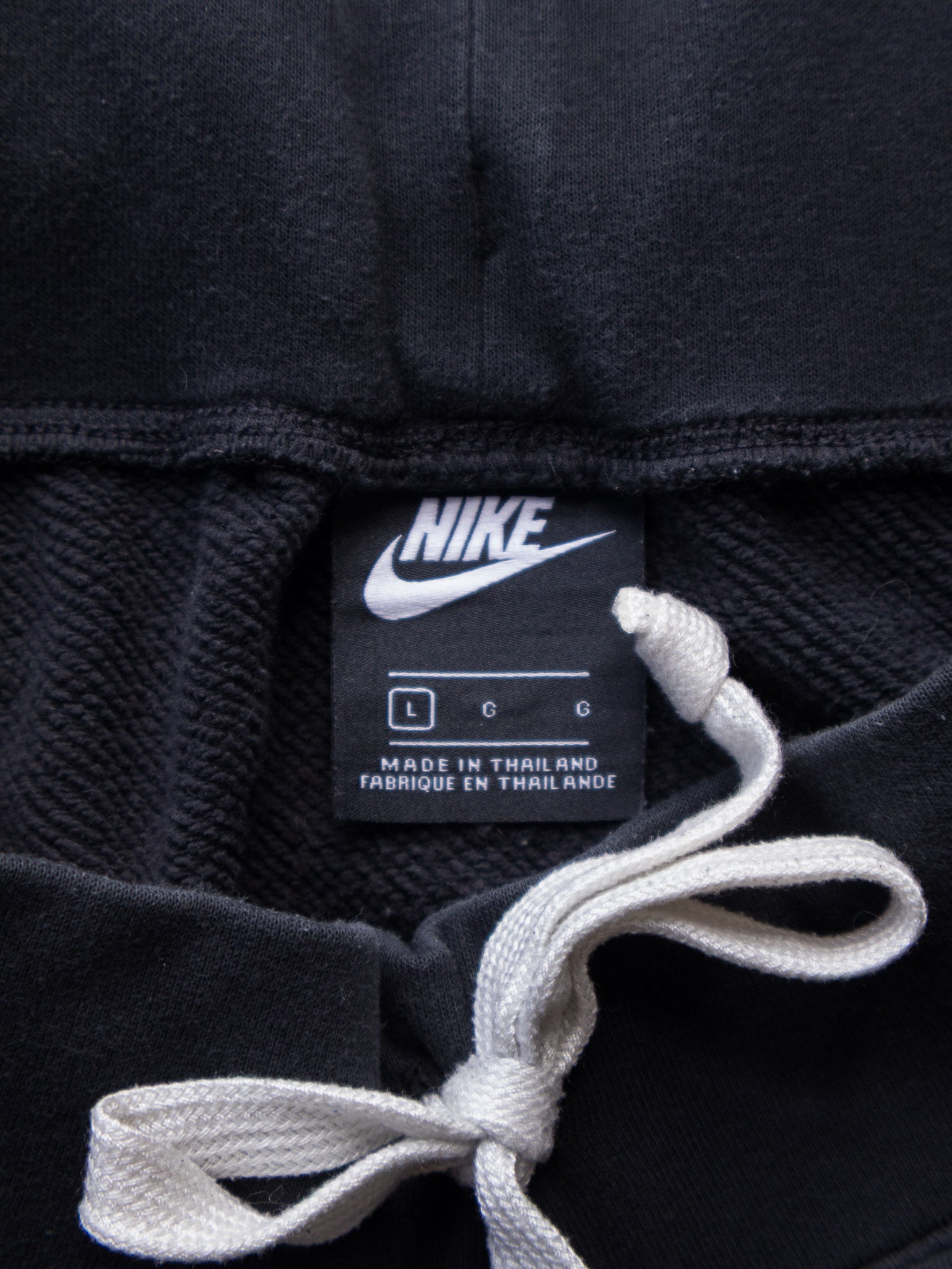Vintage Black Nike Sweat Shorts (L)