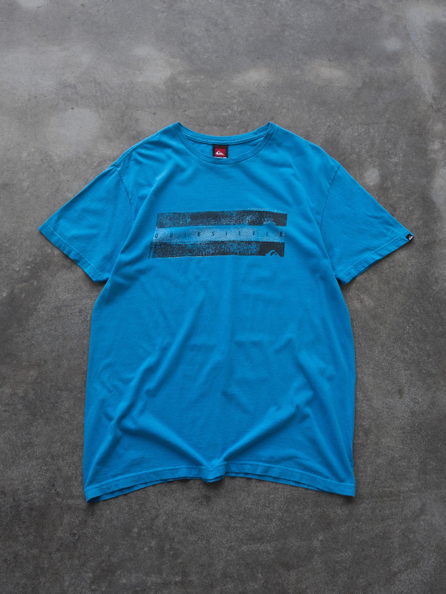 Vintage Blue Quiksilver Tee (L)