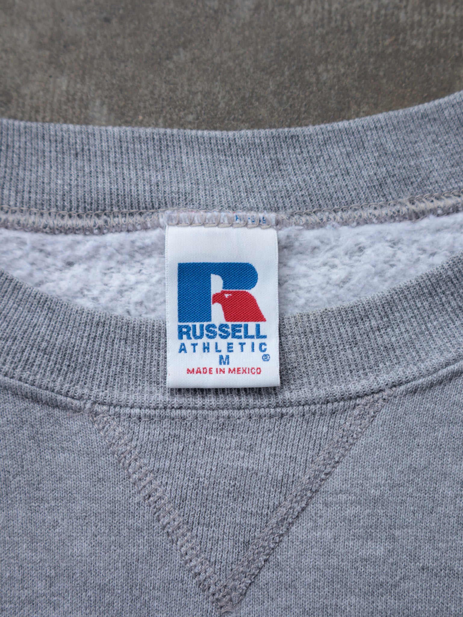 Vintage 90s Grey Russell Athletic Sweatshirt (M)