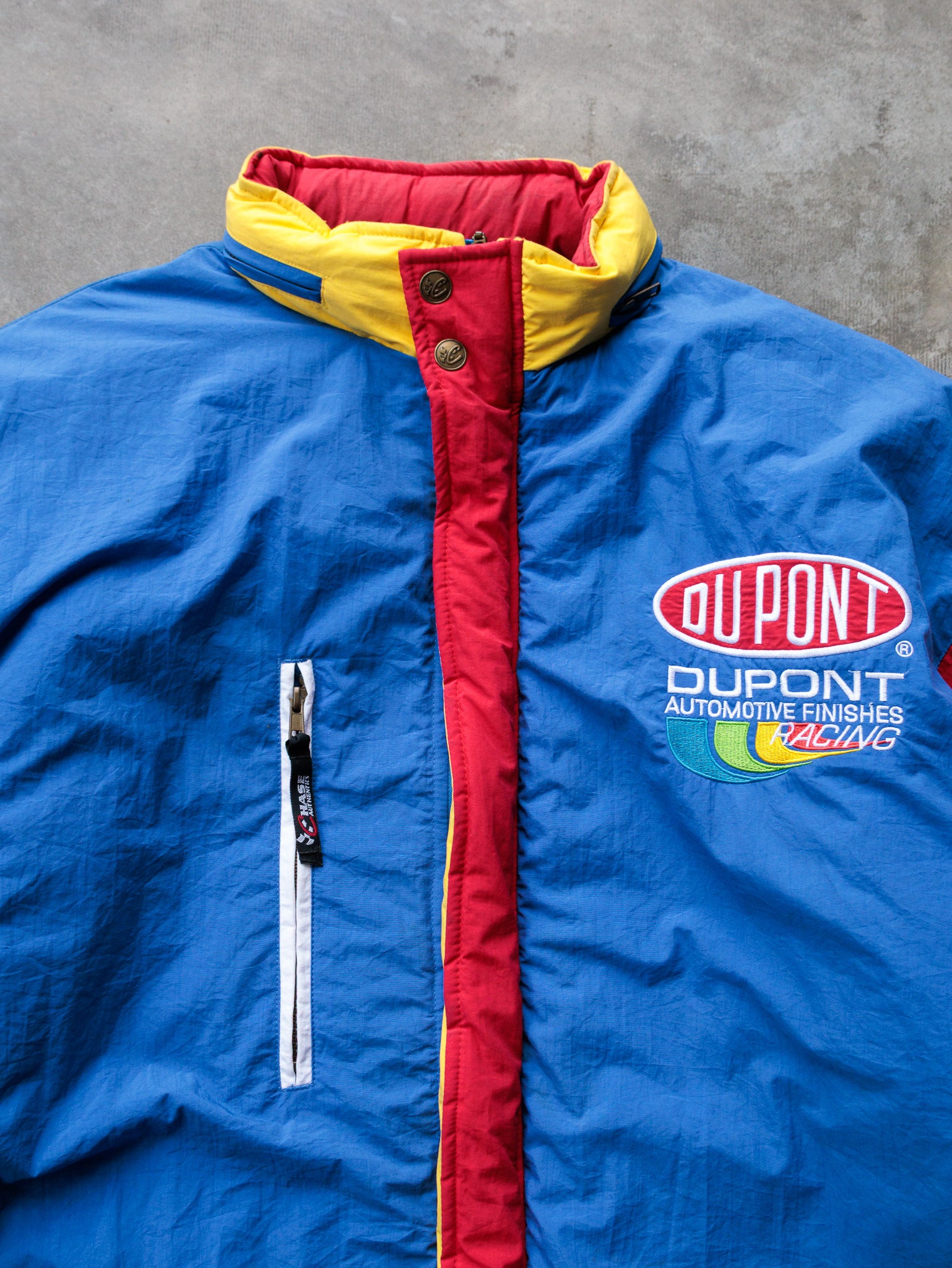 Vintage 00s Chase Authentics DuPont Jeff Gordon NASCAR Racing Jacket (XL)