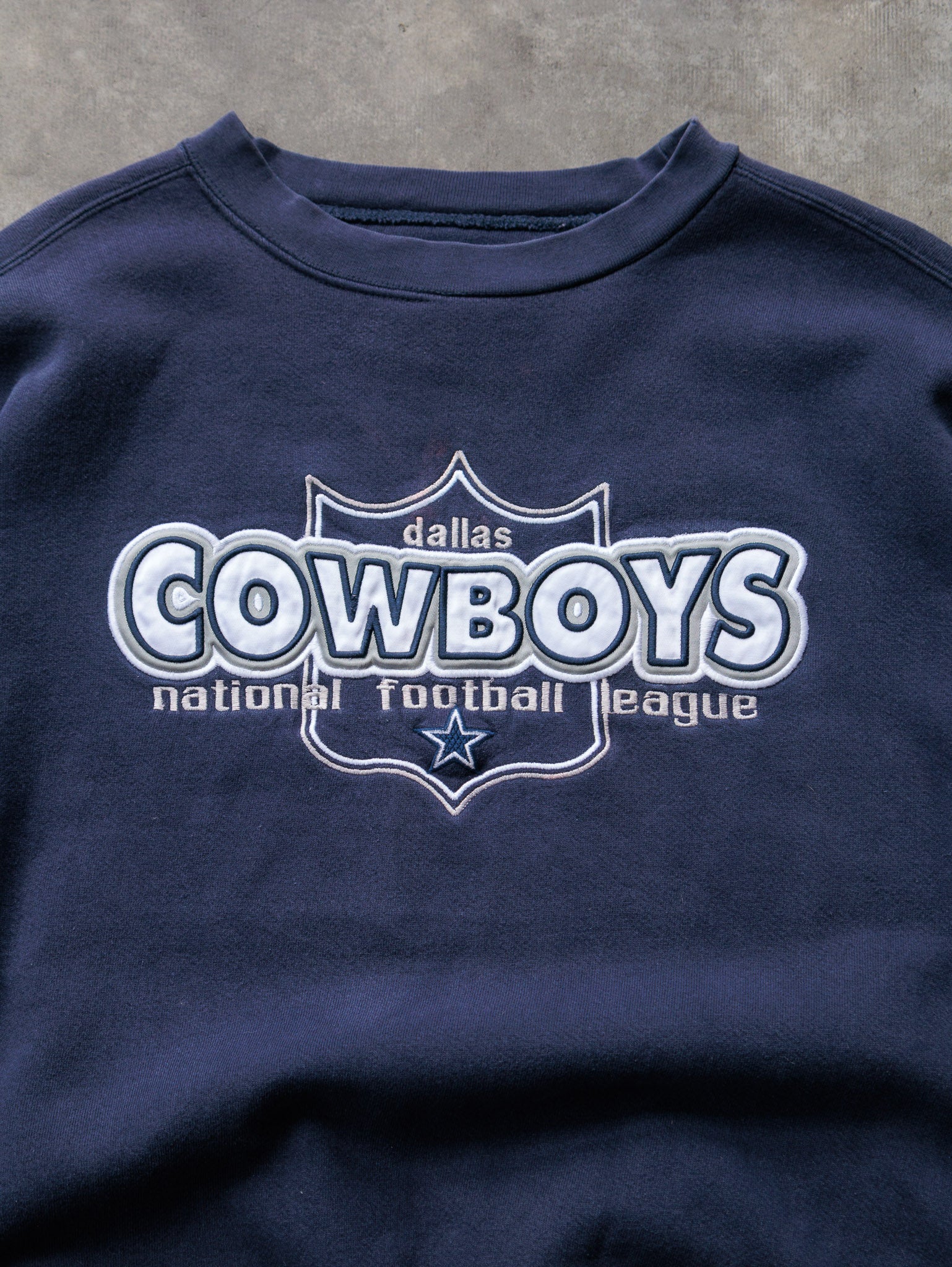 Vintage 00s Navy Dallas Cowboys Sweatshirt (XL)