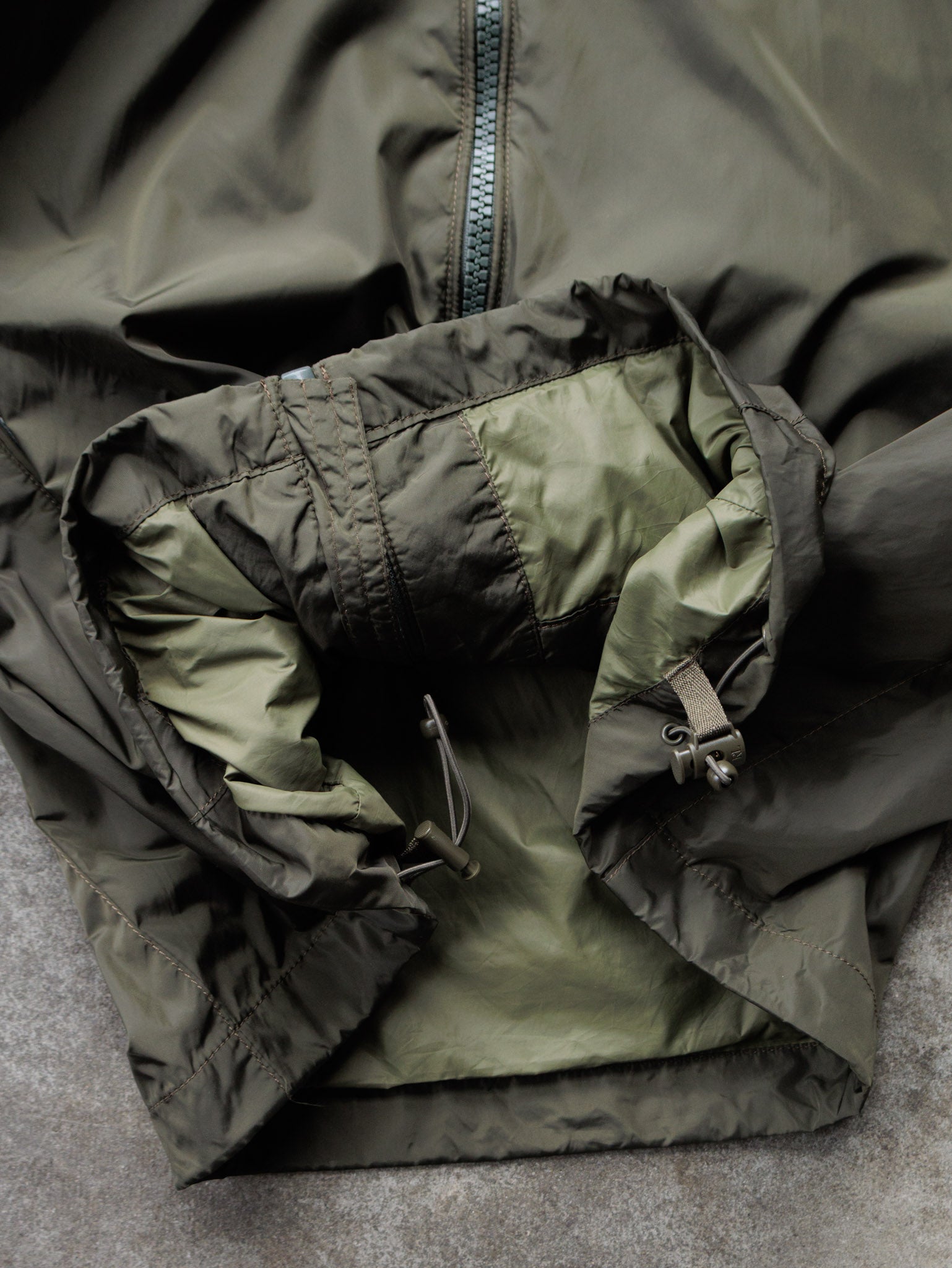 Vintage Green Polo Ralph Lauren Windbreaker (L)