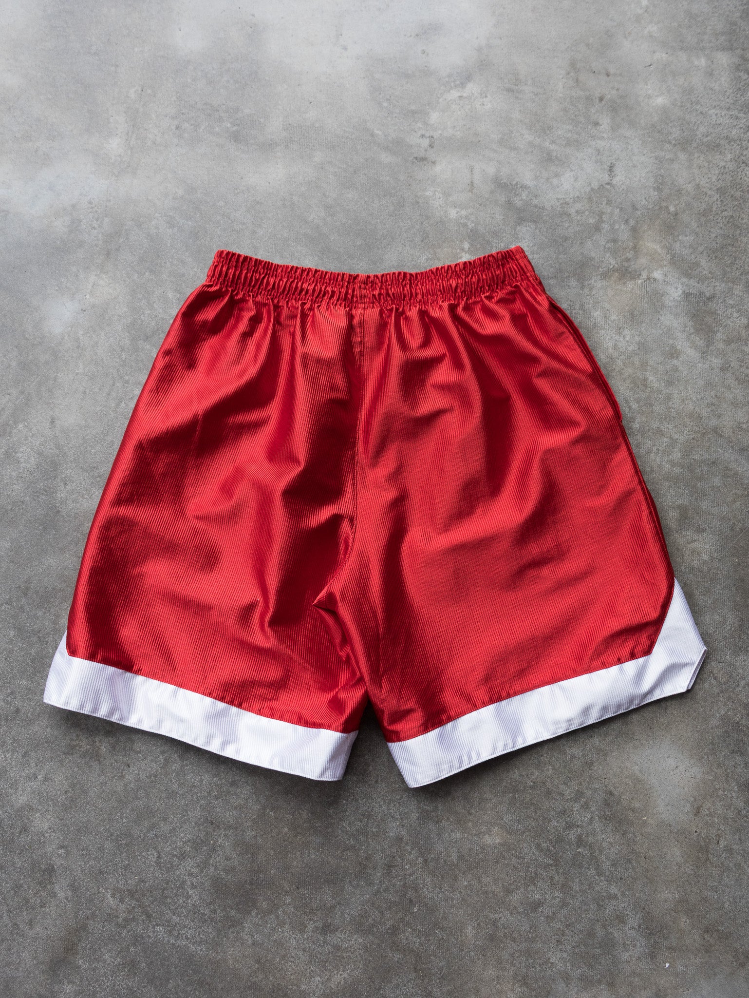 Vintage Red Nike Basketball Shorts (L)
