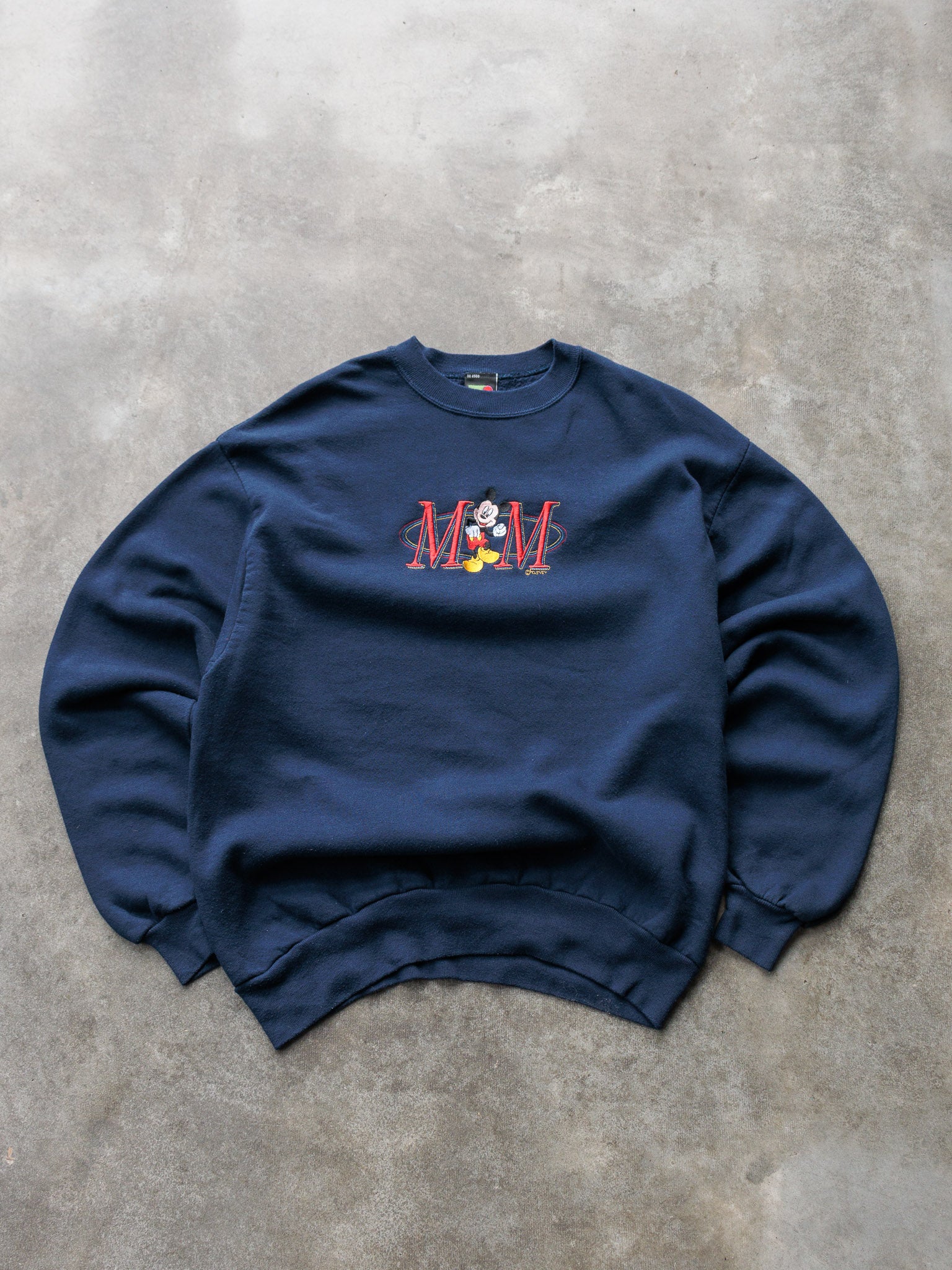 Vintage 90s Navy Mickey Mouse Sweatshirt (L)
