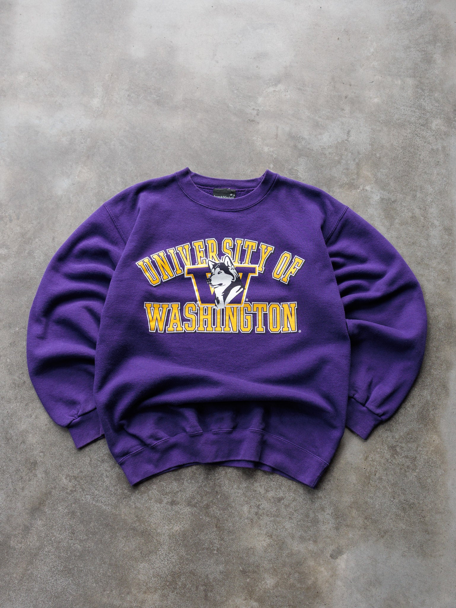 Vintage 90s Purple University of Washington Sweatshirt (M)