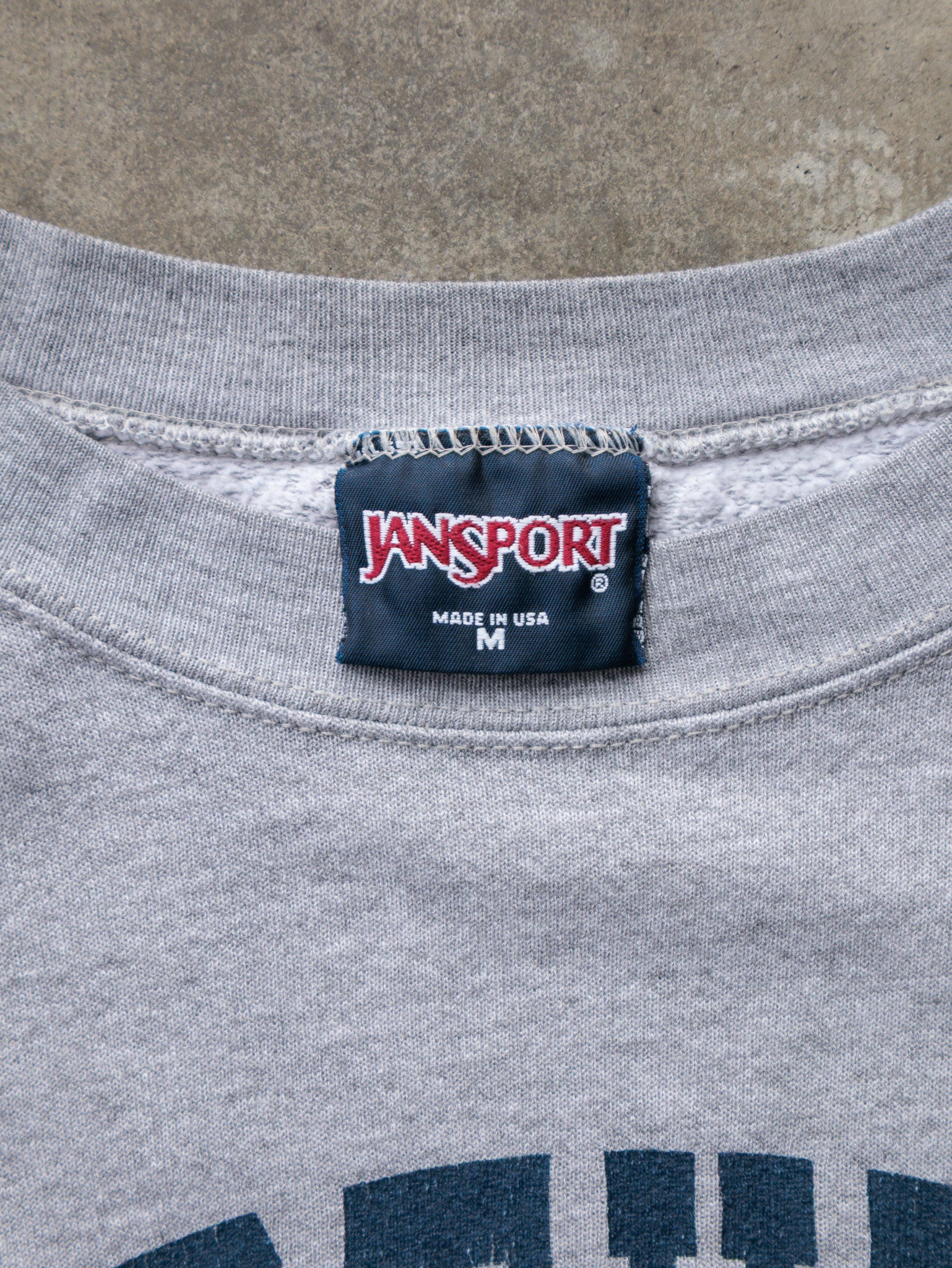 Vintage 90s Grey Northern Iowa Sweatshirt (M)