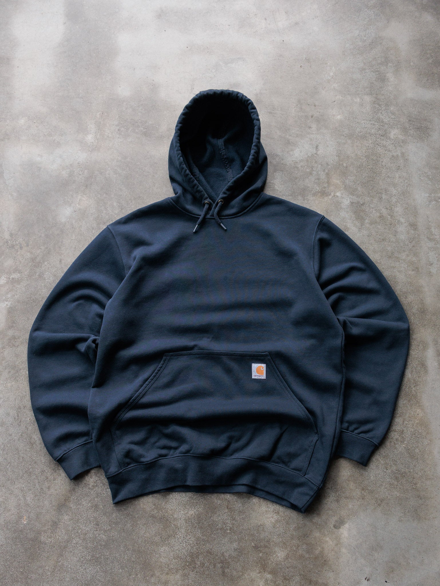 Vintage Navy Carhartt Hoodie (M)