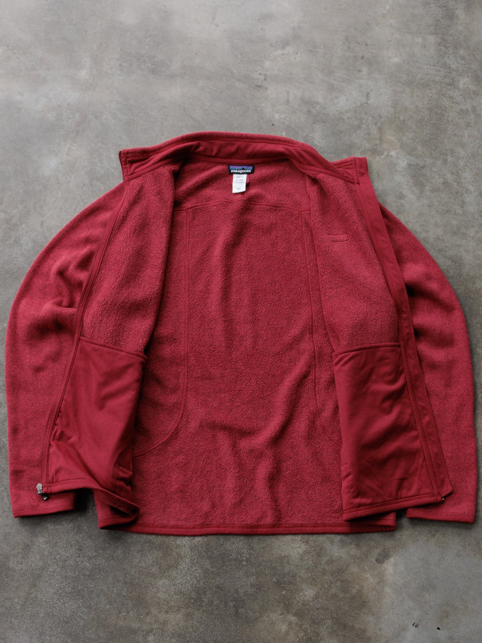 Vintage Red Patagonia Better Sweater Fleece Jacket (L)