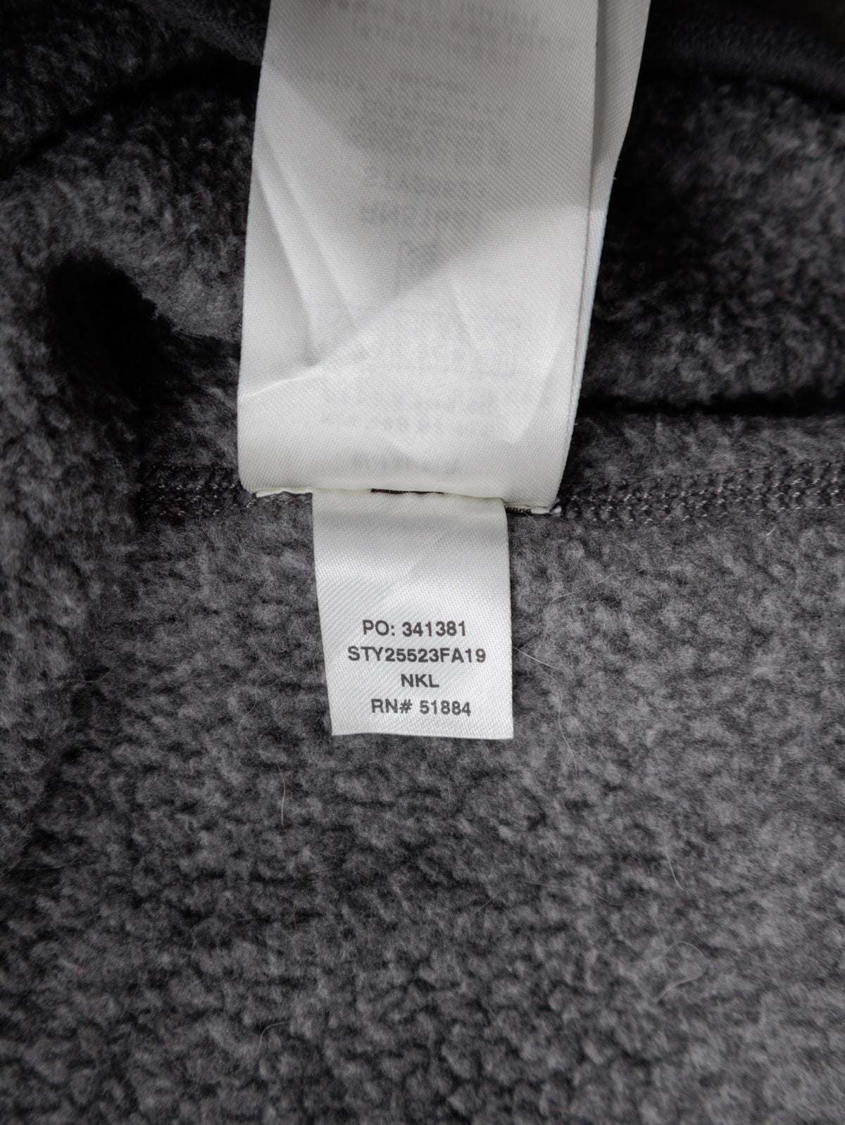Grey Patagonia Fleece Quarter Zip (XS)