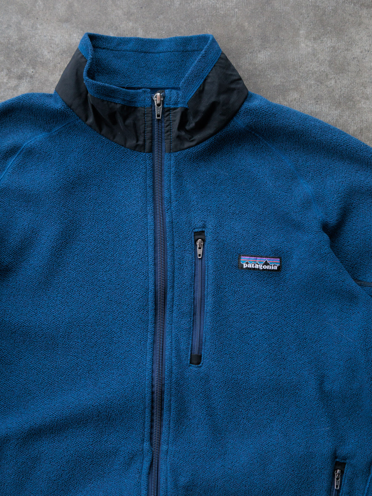 Vintage Navy Patagonia Fleece Jacket (M)