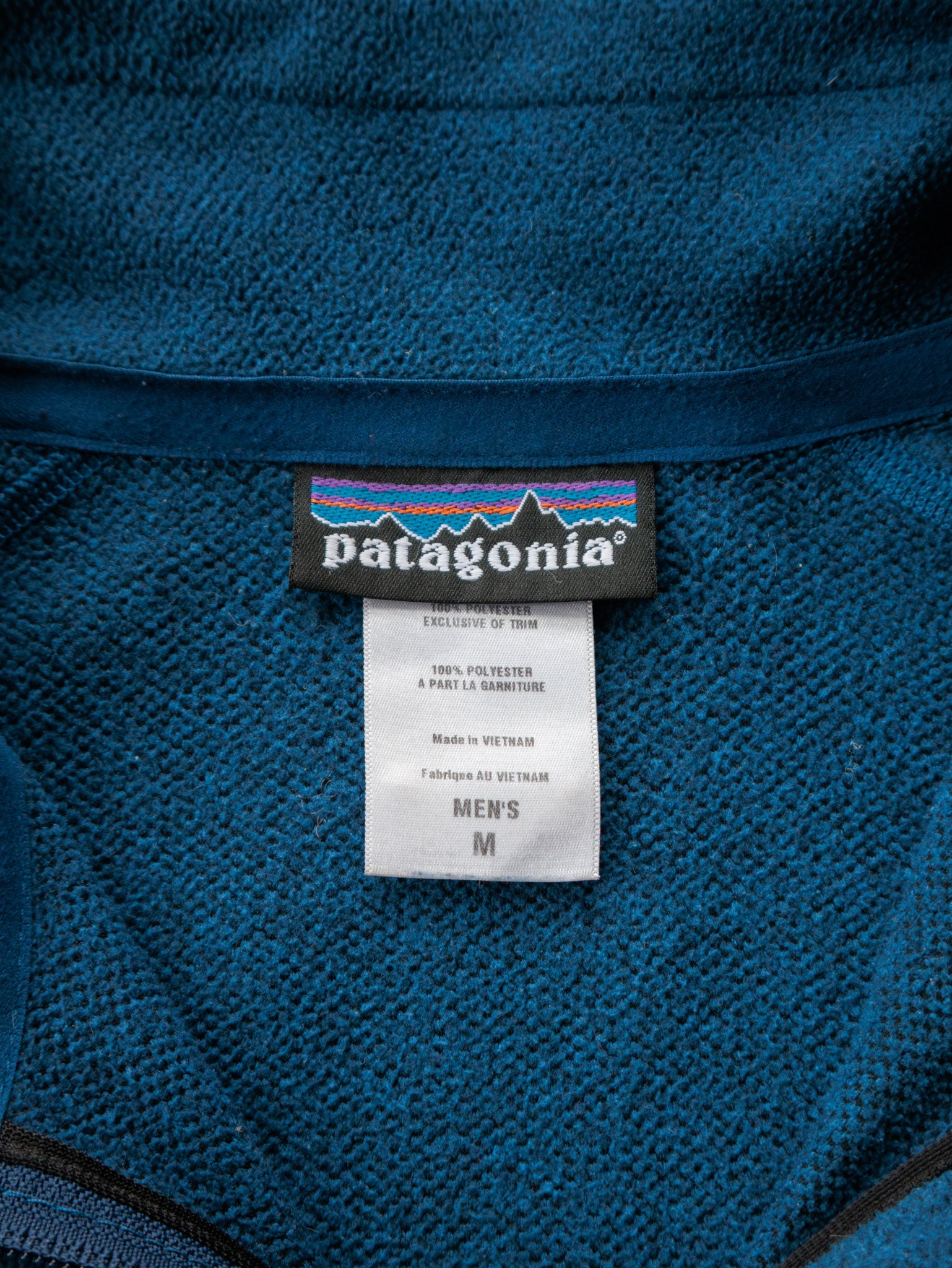 Vintage Navy Patagonia Fleece Jacket (M)