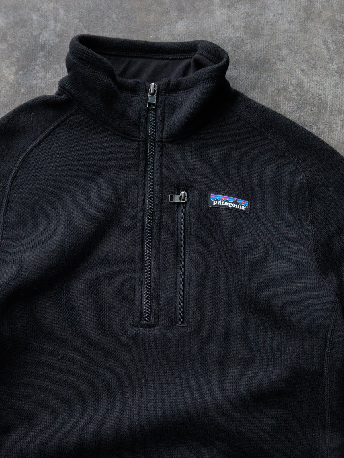 Black Patagonia Better Sweater Fleece Quarter Zip (S)