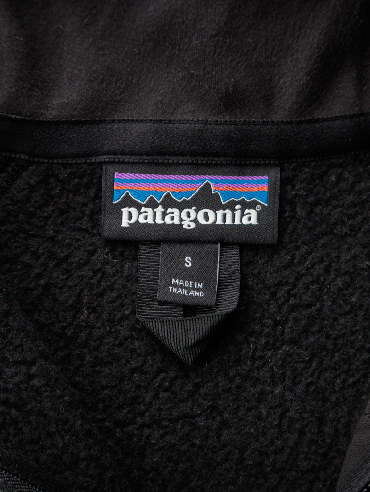 Black Patagonia Better Sweater Fleece Quarter Zip (S)