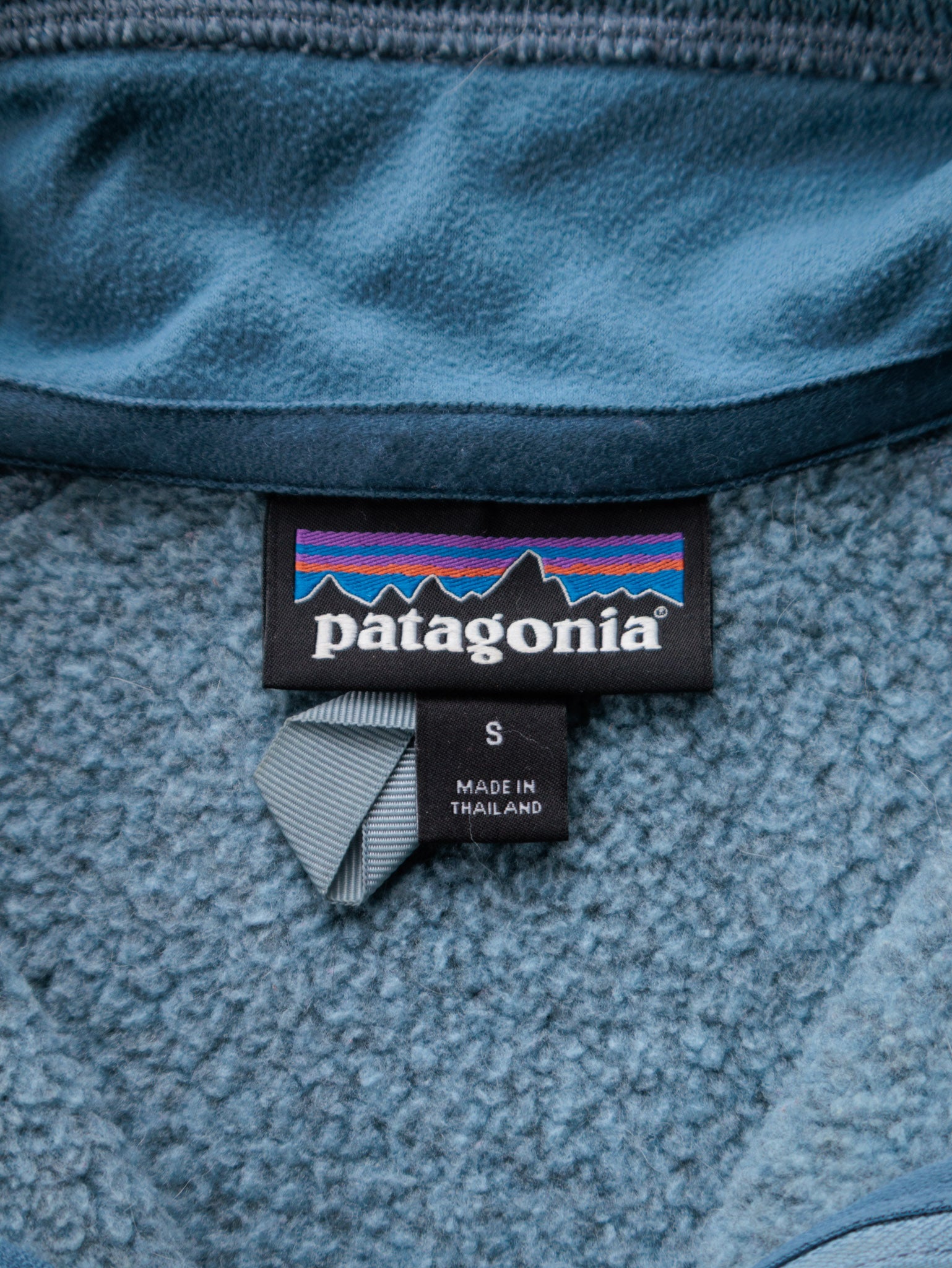 Blue Patagonia Knit Quarter Zip (S)
