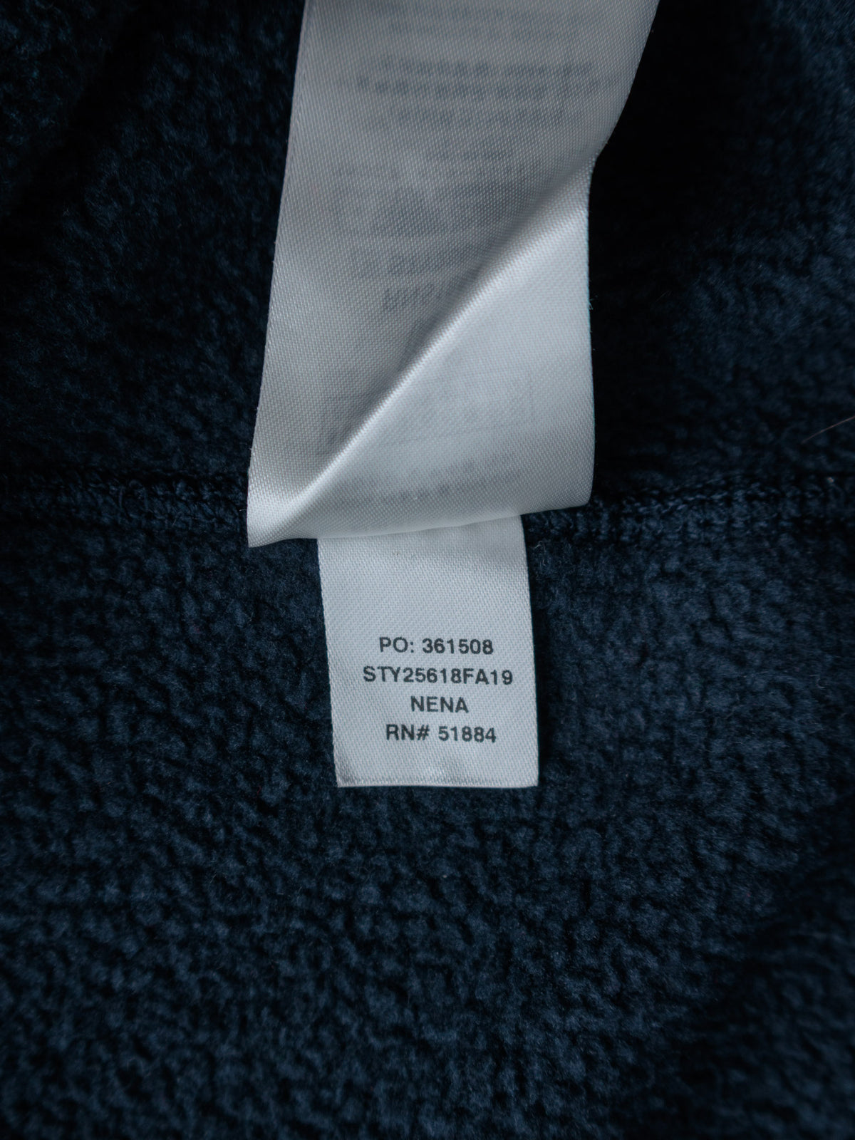 Navy Patagonia Knit Quarter Zip (S)
