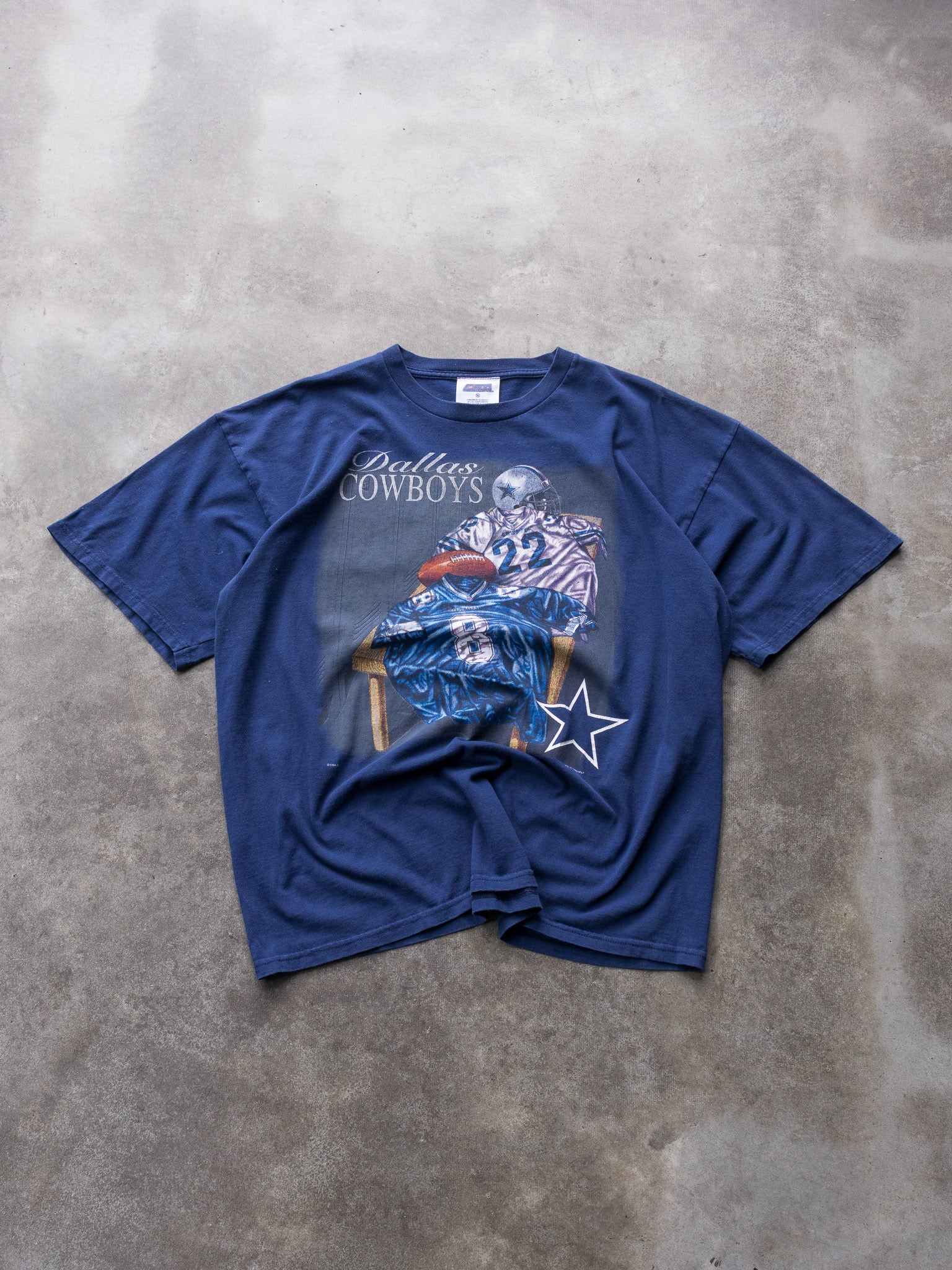 Vintage 1998 Navy Dallas Cowboys Tee (XL)