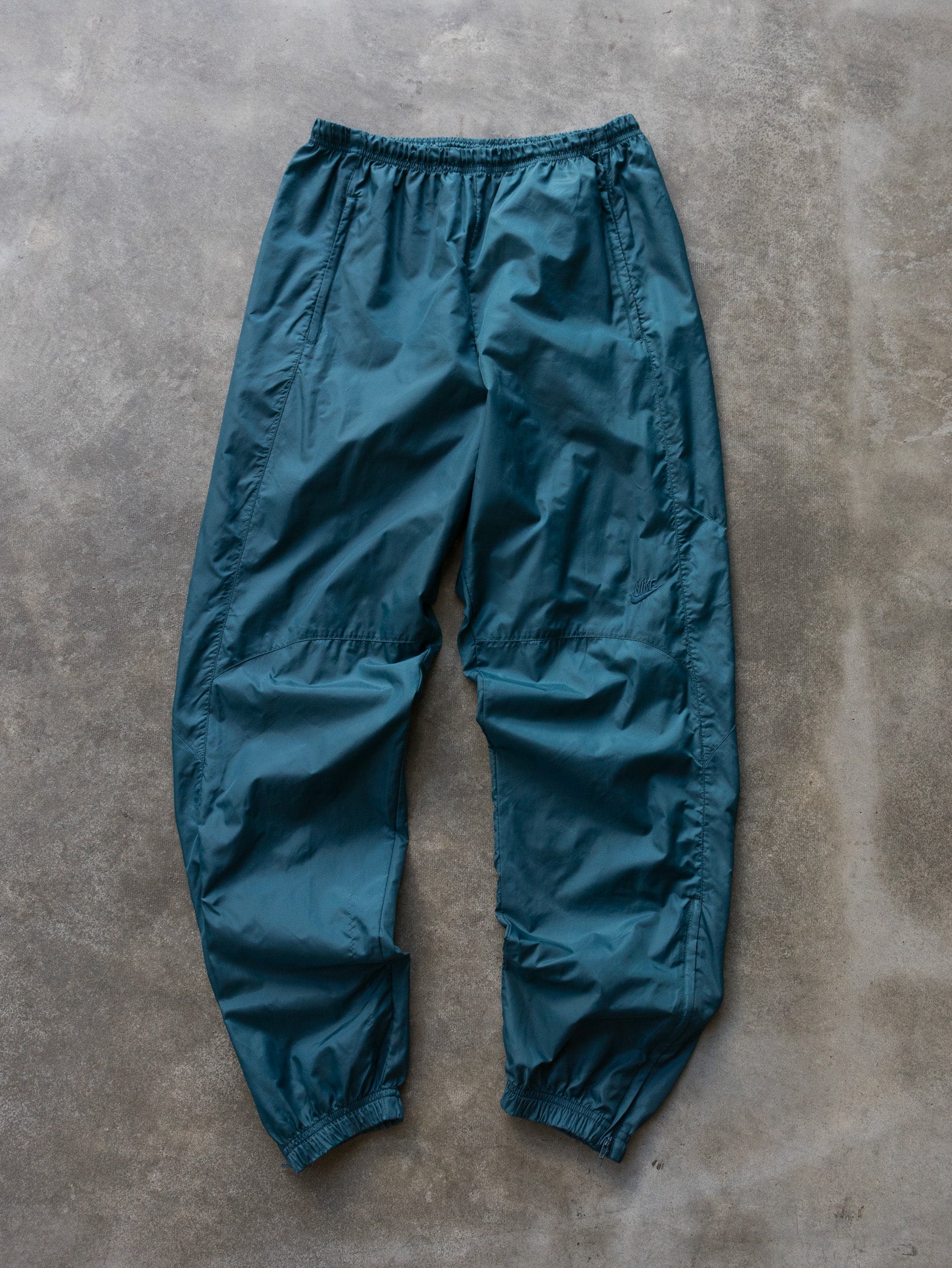 Vintage Teal Nike Track Pants (L)