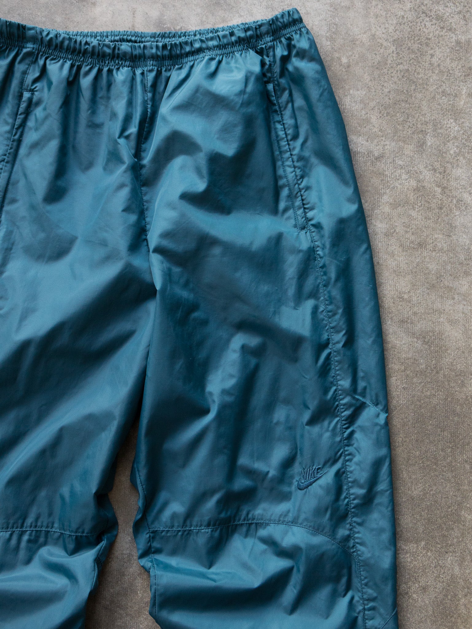 Vintage Teal Nike Track Pants (L)
