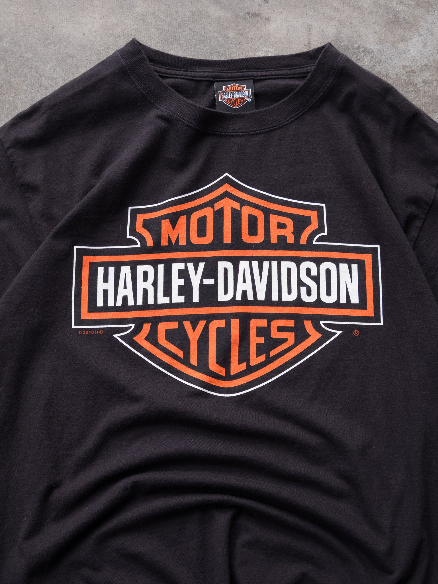 Vintage 2010 Harley-Davidson Of Danbury Connecticut Tee (M)