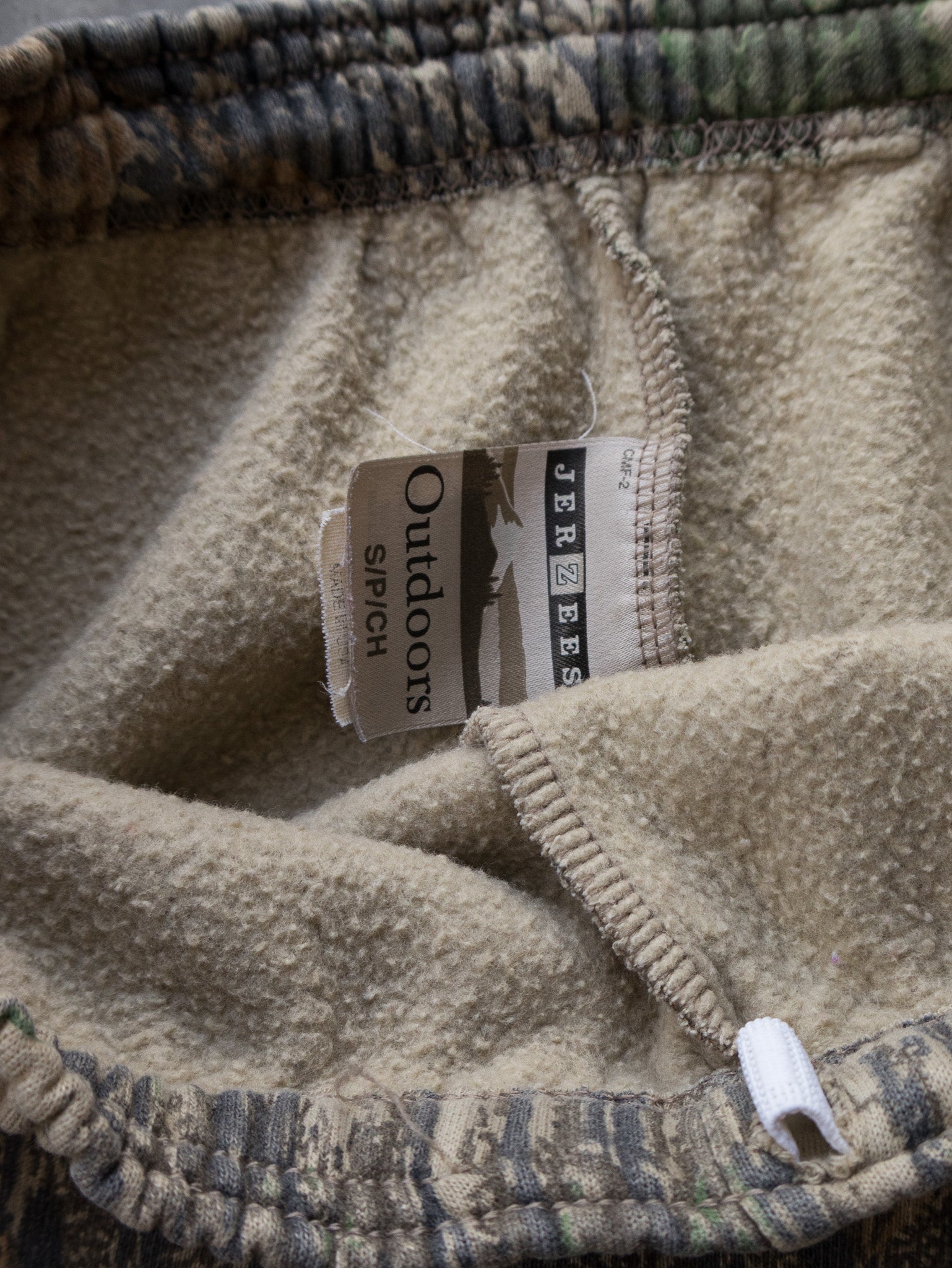 Vintage Camo Jerzees Outdoors Track Pants (S)