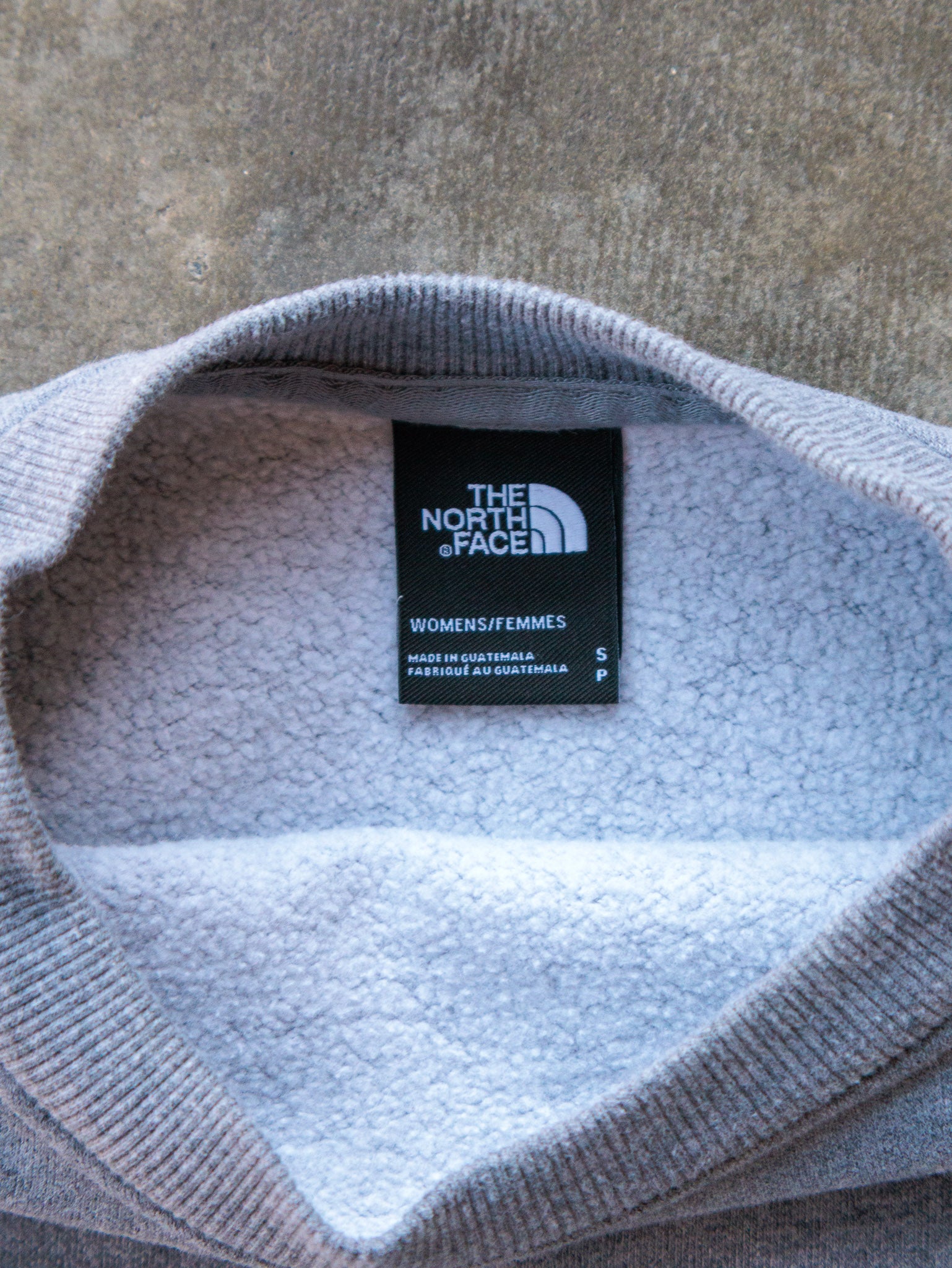 Vintage Grey The North Face Sweatshirt (Women's S)