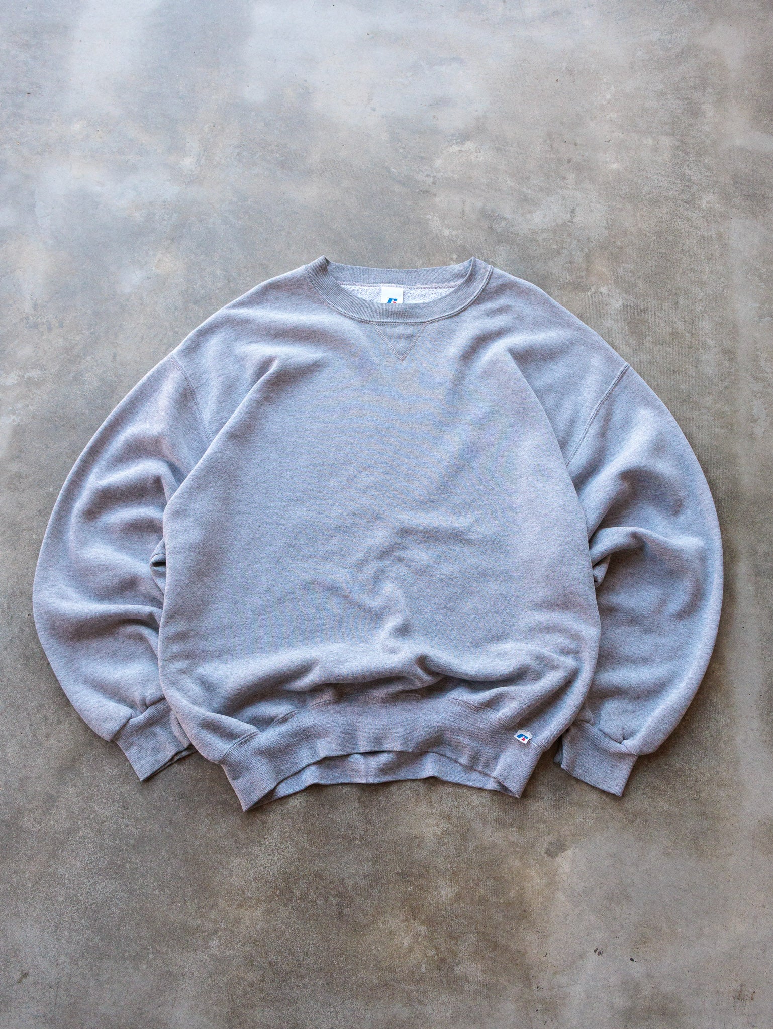 Vintage 00s Grey Russell Athletic Sweatshirt (XL)