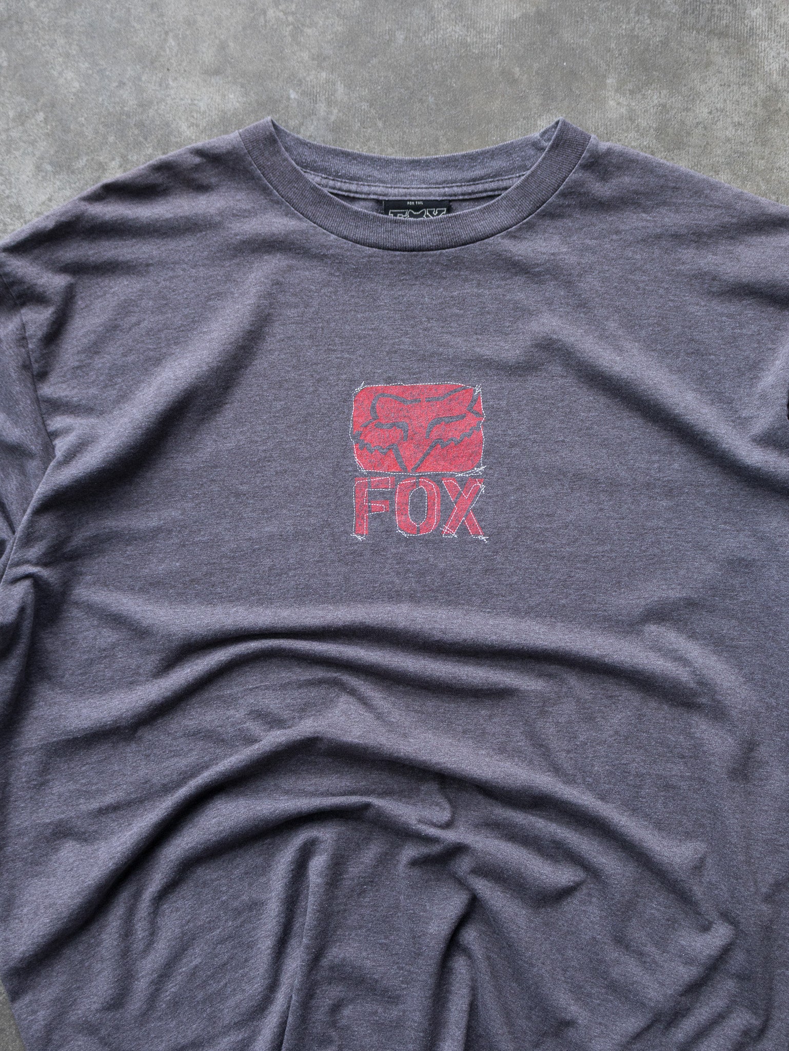Vintage Grey Fox Racing Tee (XL)
