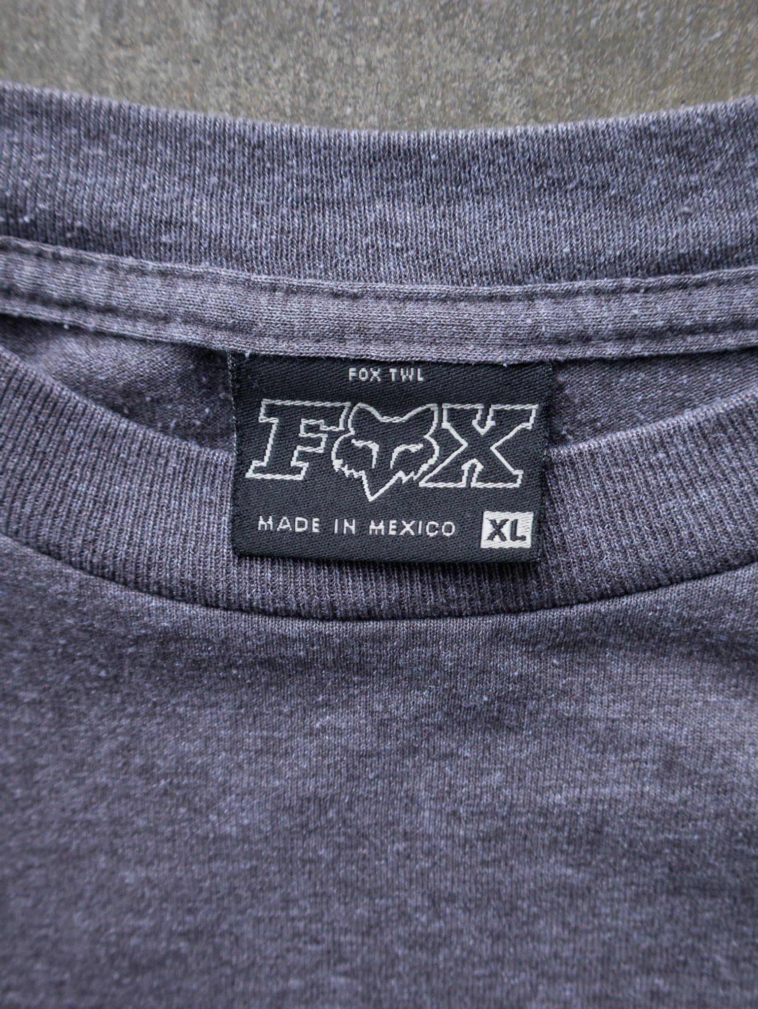 Vintage Grey Fox Racing Tee (XL)