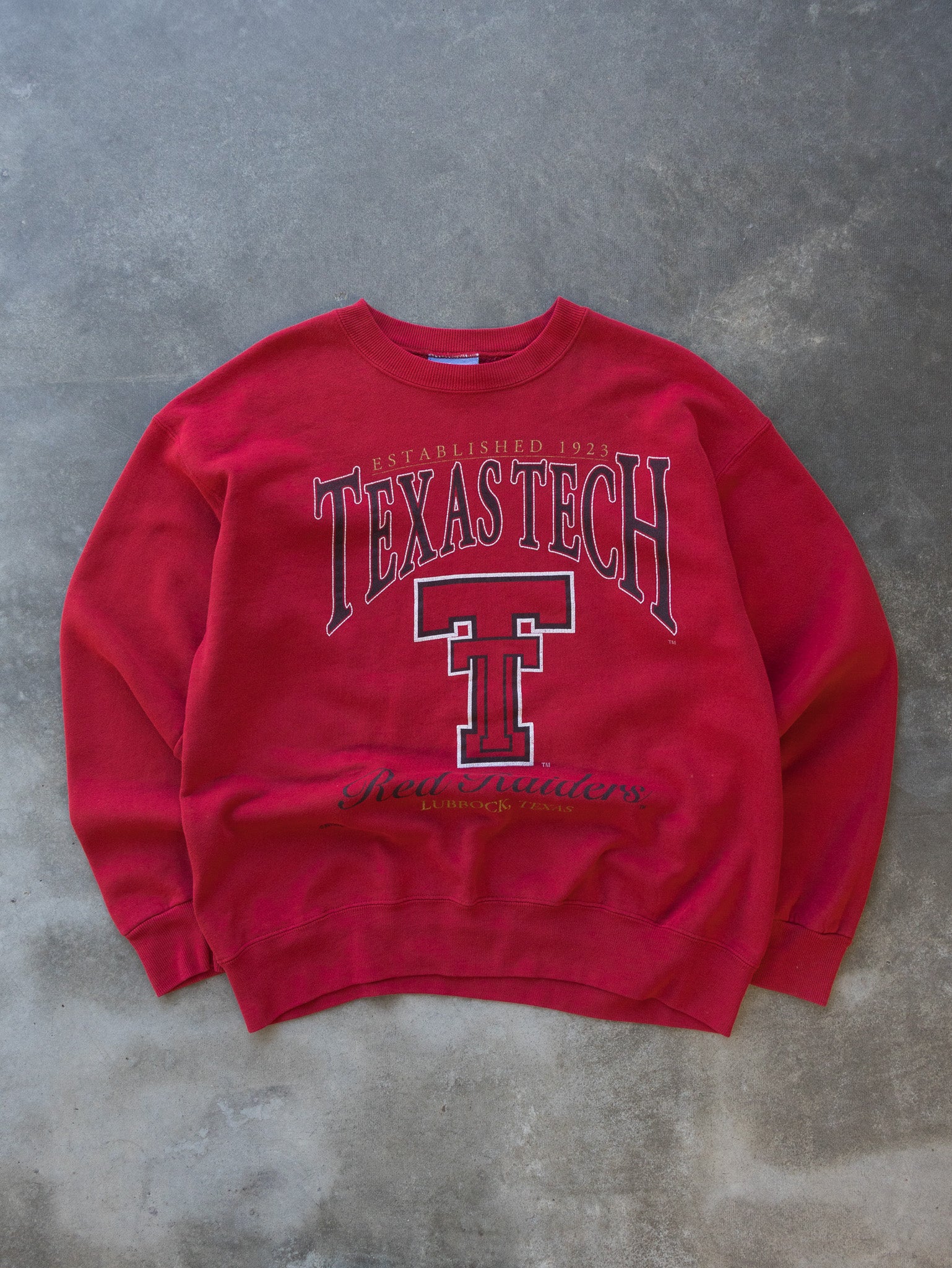 Vintage '90s Texas Tech Sweatshirt (L)