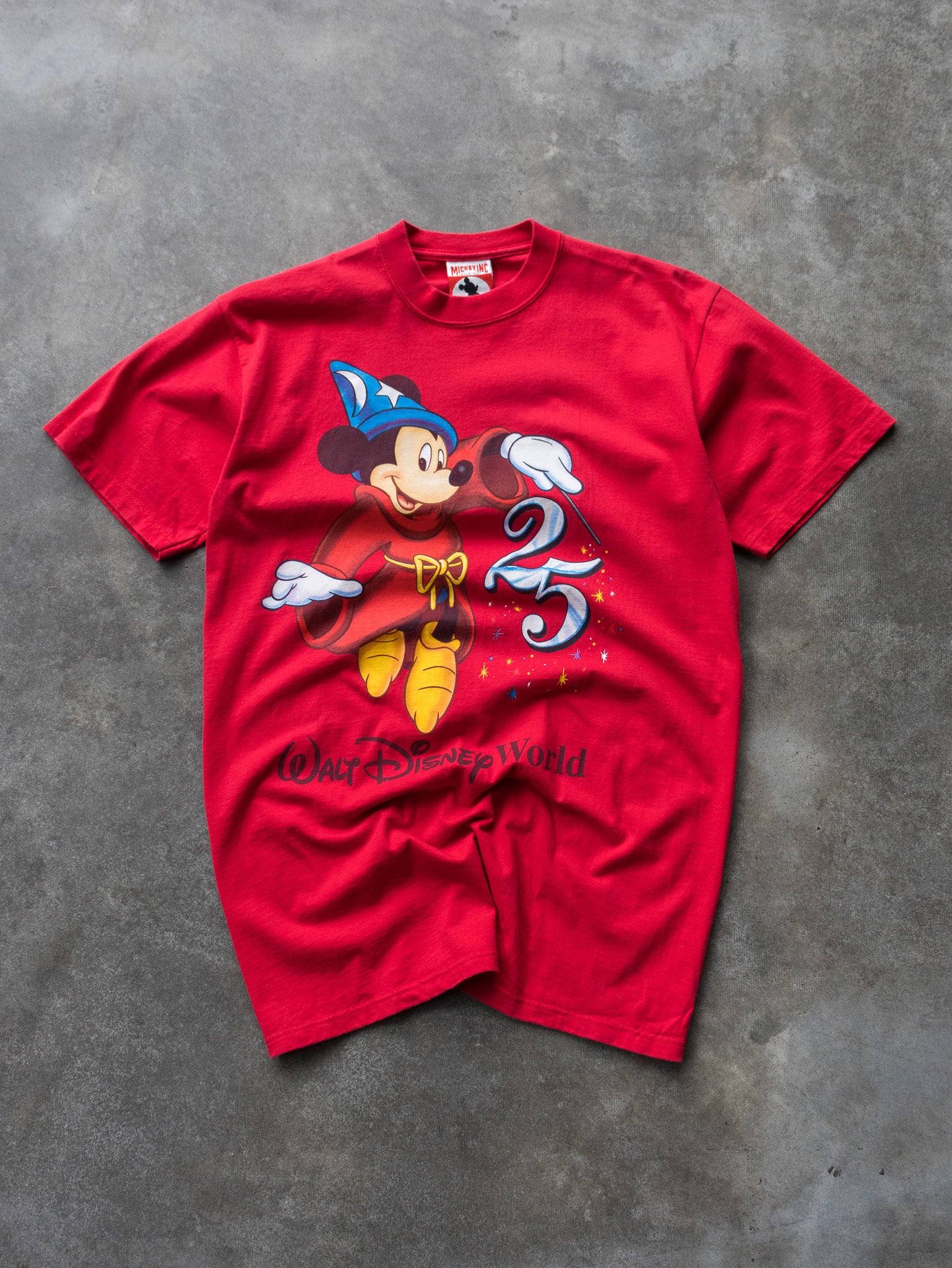 Vintage 90s Walt Disney World 25th Anniversary Tee (M)