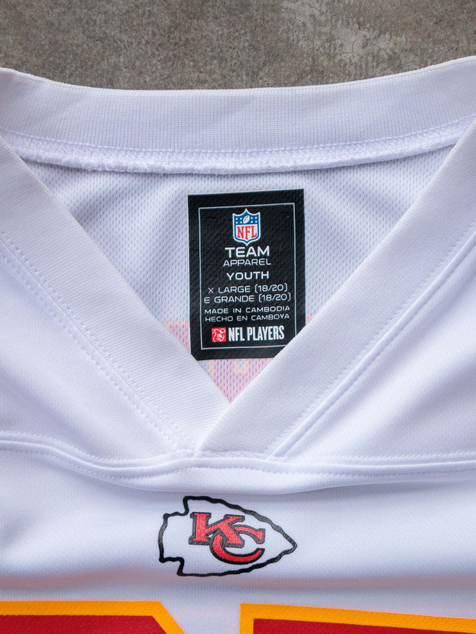 Vintage 00s NFL Kansas City Chiefs Jamaal Charles Jersey (18-20Y)