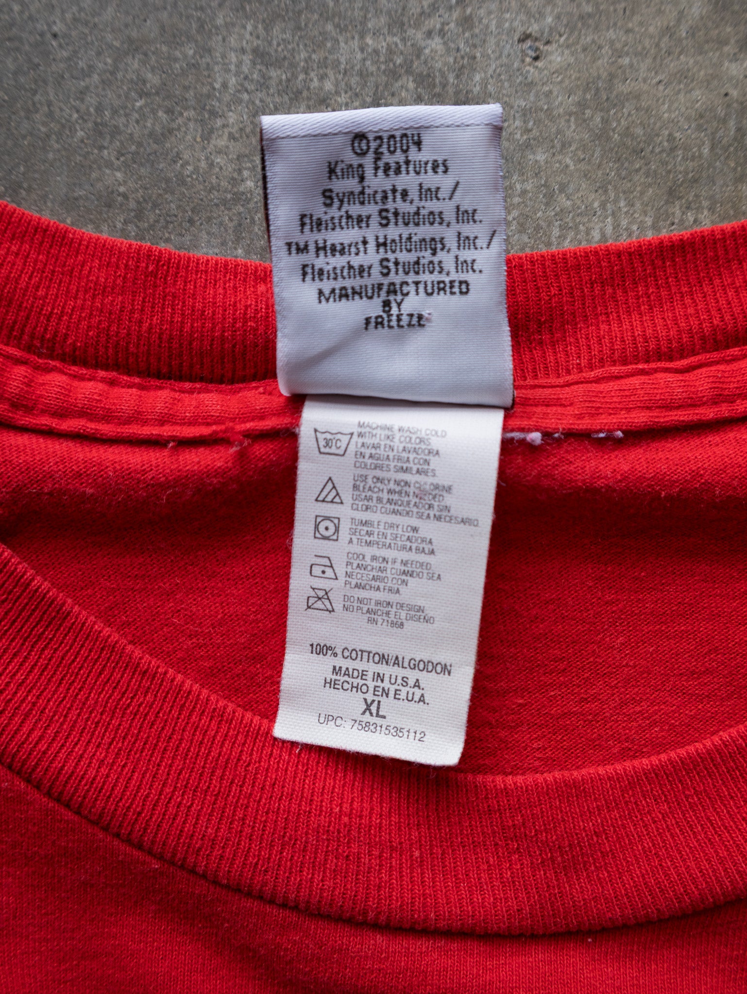 Vintage 2004 Betty Boop American Rebels Tee (XL)