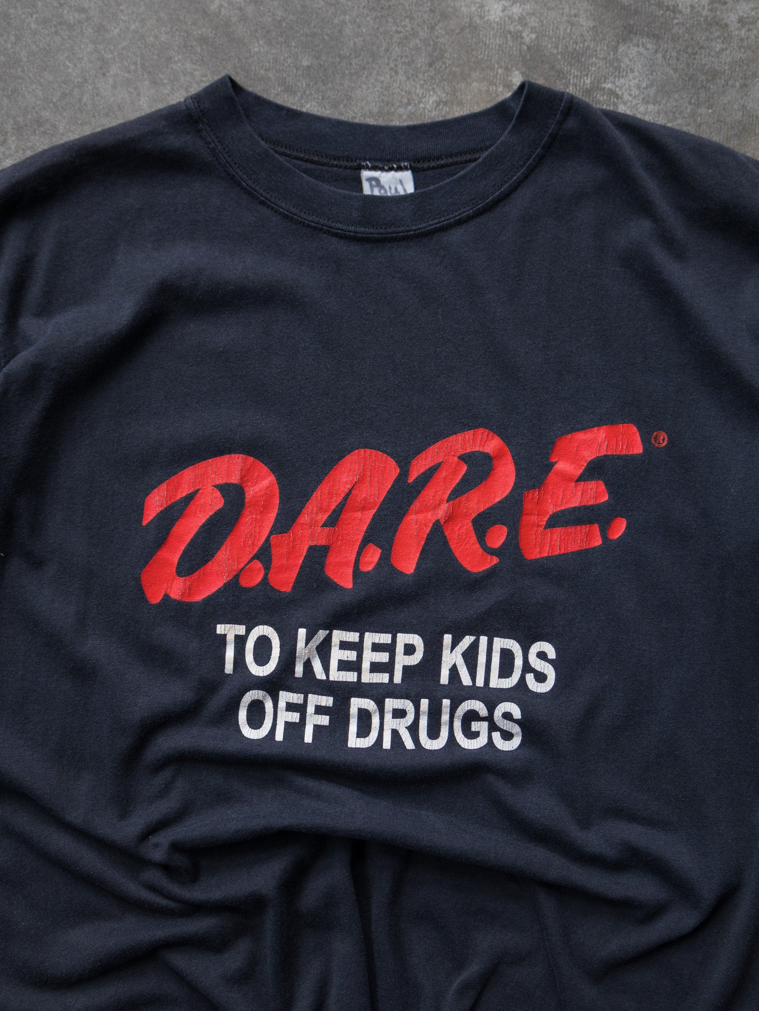 Vintage 90s D.A.R.E. Graphic Tee (M)