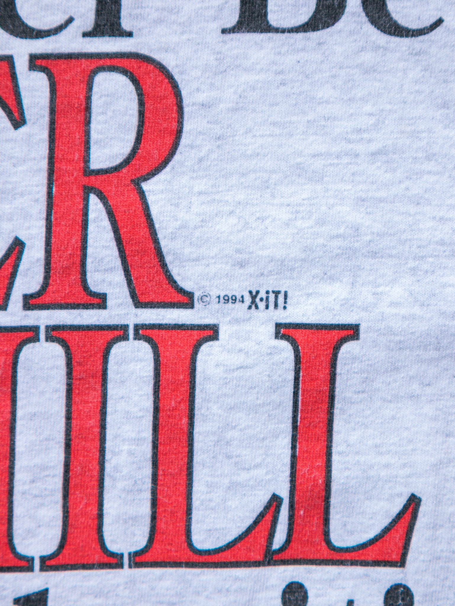 Vintage 1994 Grey Over The Hill Graphic Tee (XL)