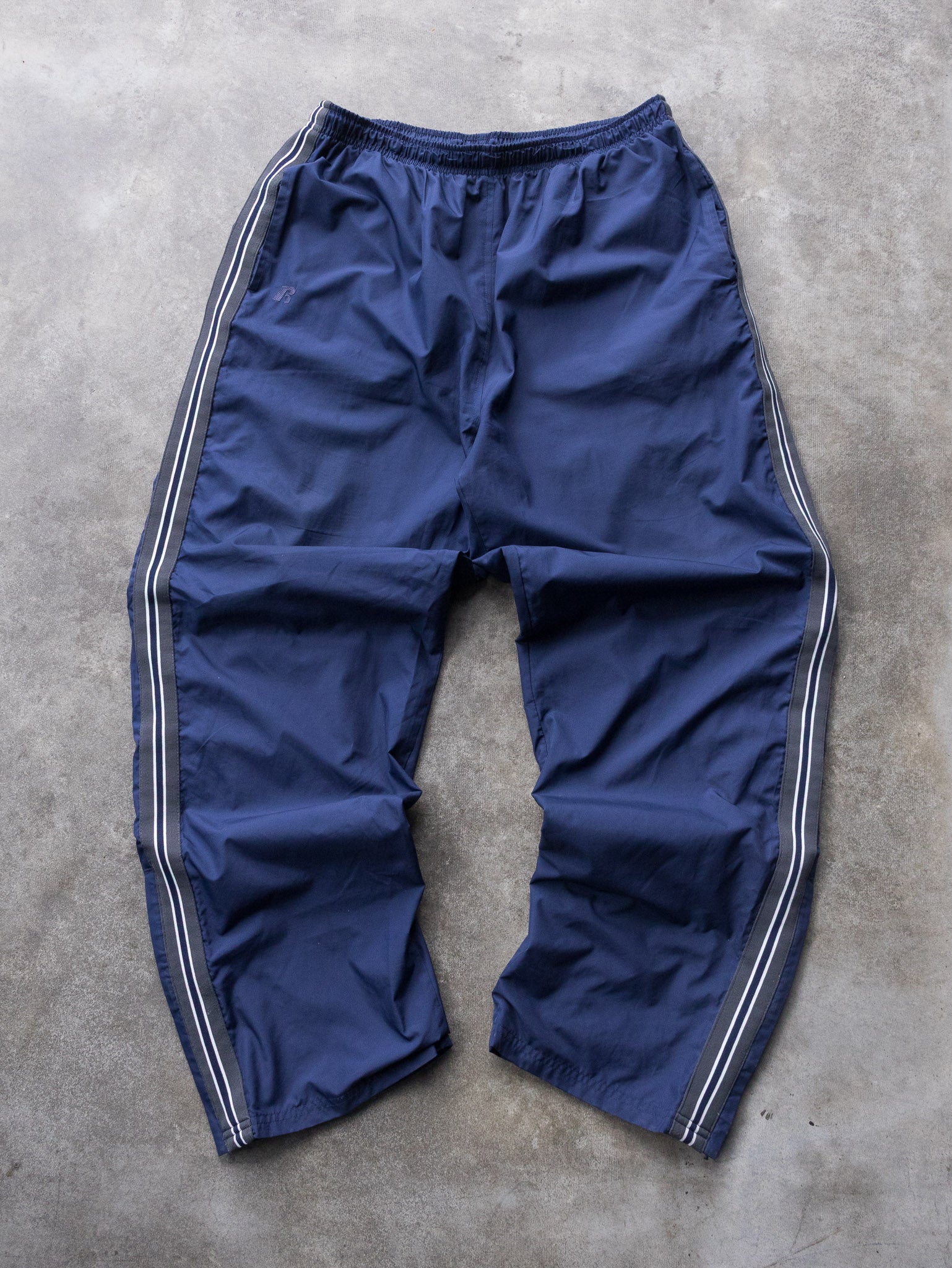 Vintage Navy Russell Athletic Track Pants (L)