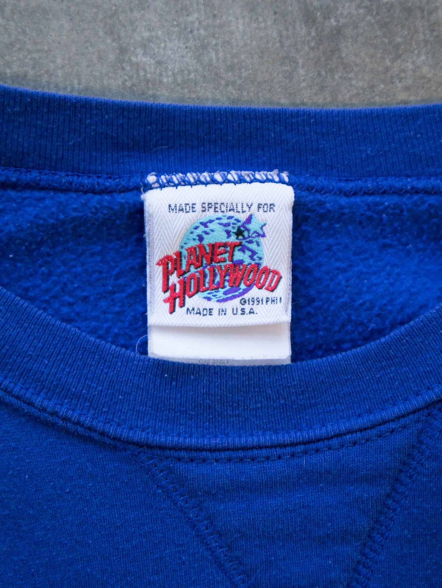 Vintage 1991 Planet Hollywood Orange County Sweatshirt (M)