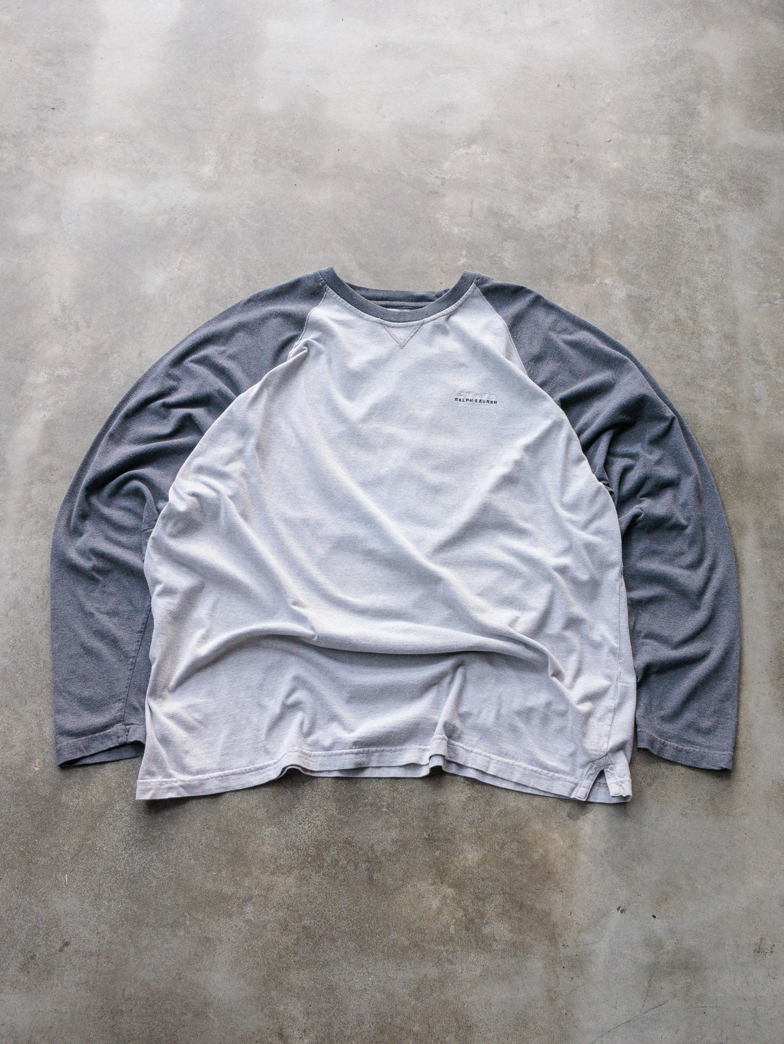 Vintage Chaps Ralph Lauren Raglan Long Sleeve (2XL)