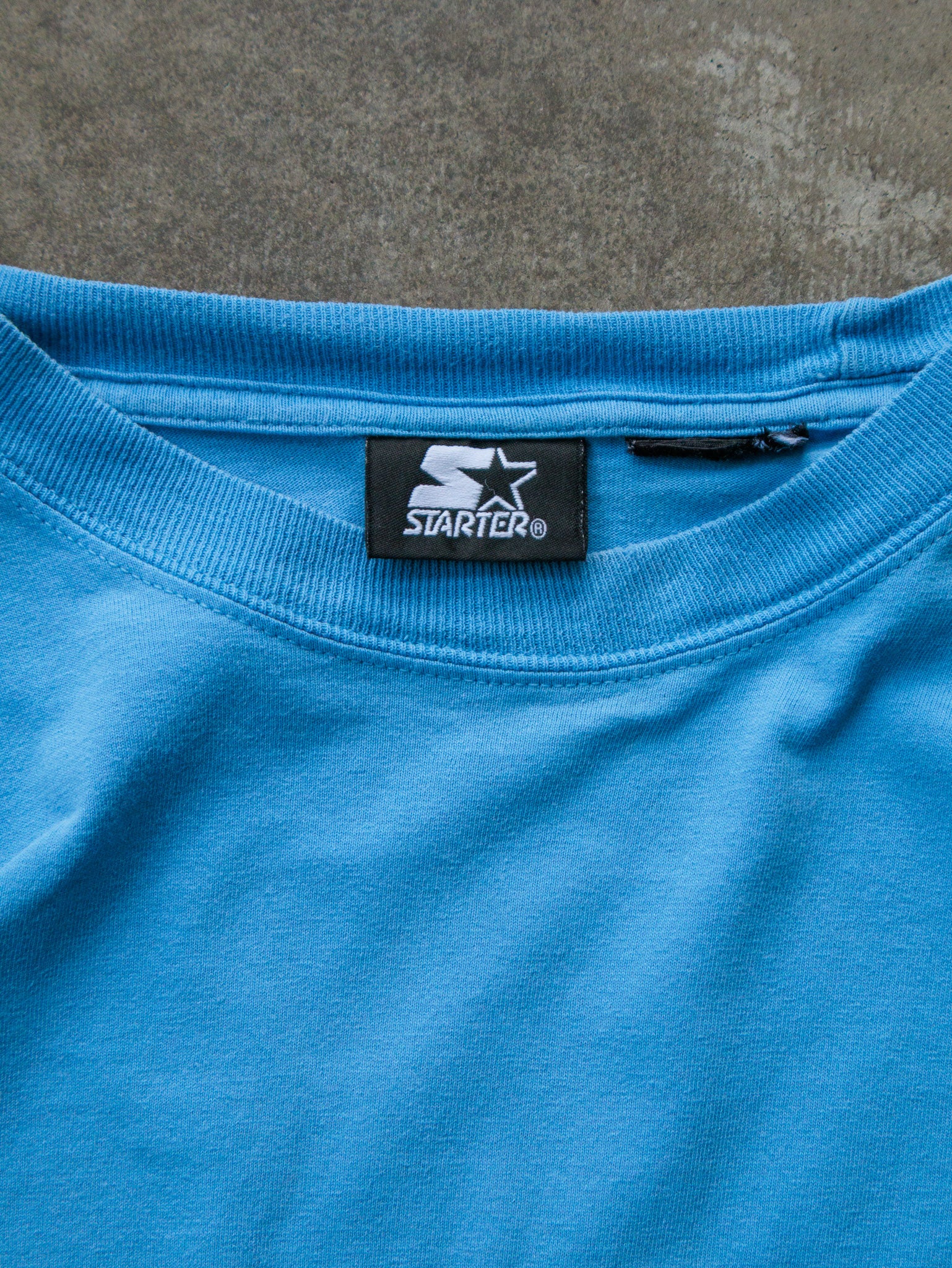 Vintage 00s Blue Starter Long Sleeve (XL)