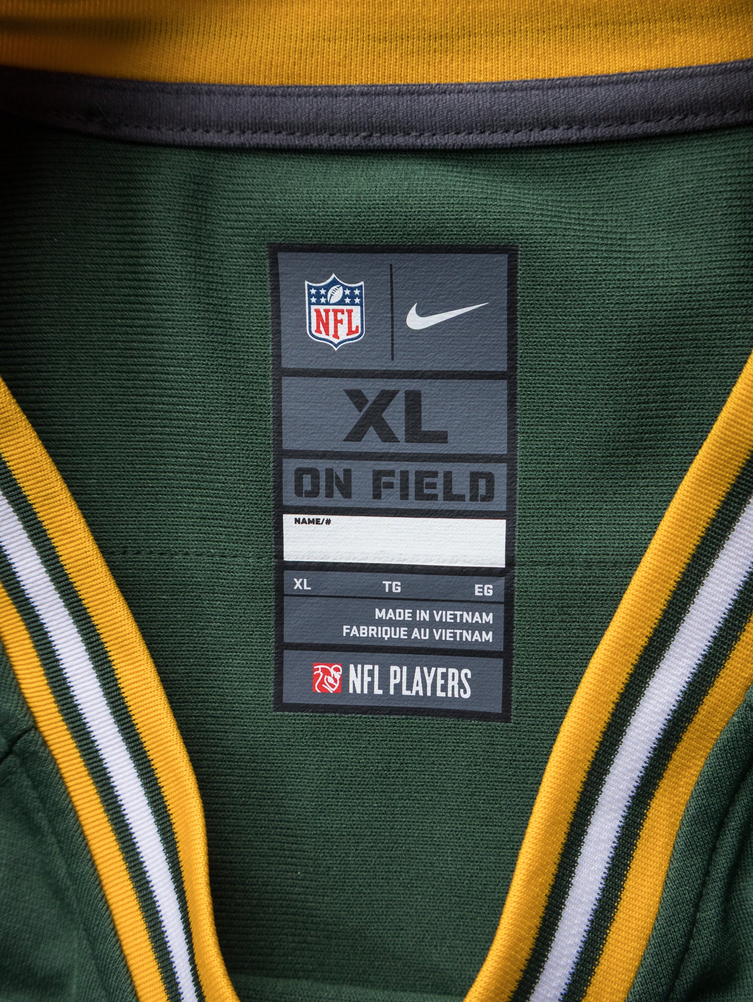 Vintage Nike Green Bay Packers NFL Jersey (XL)