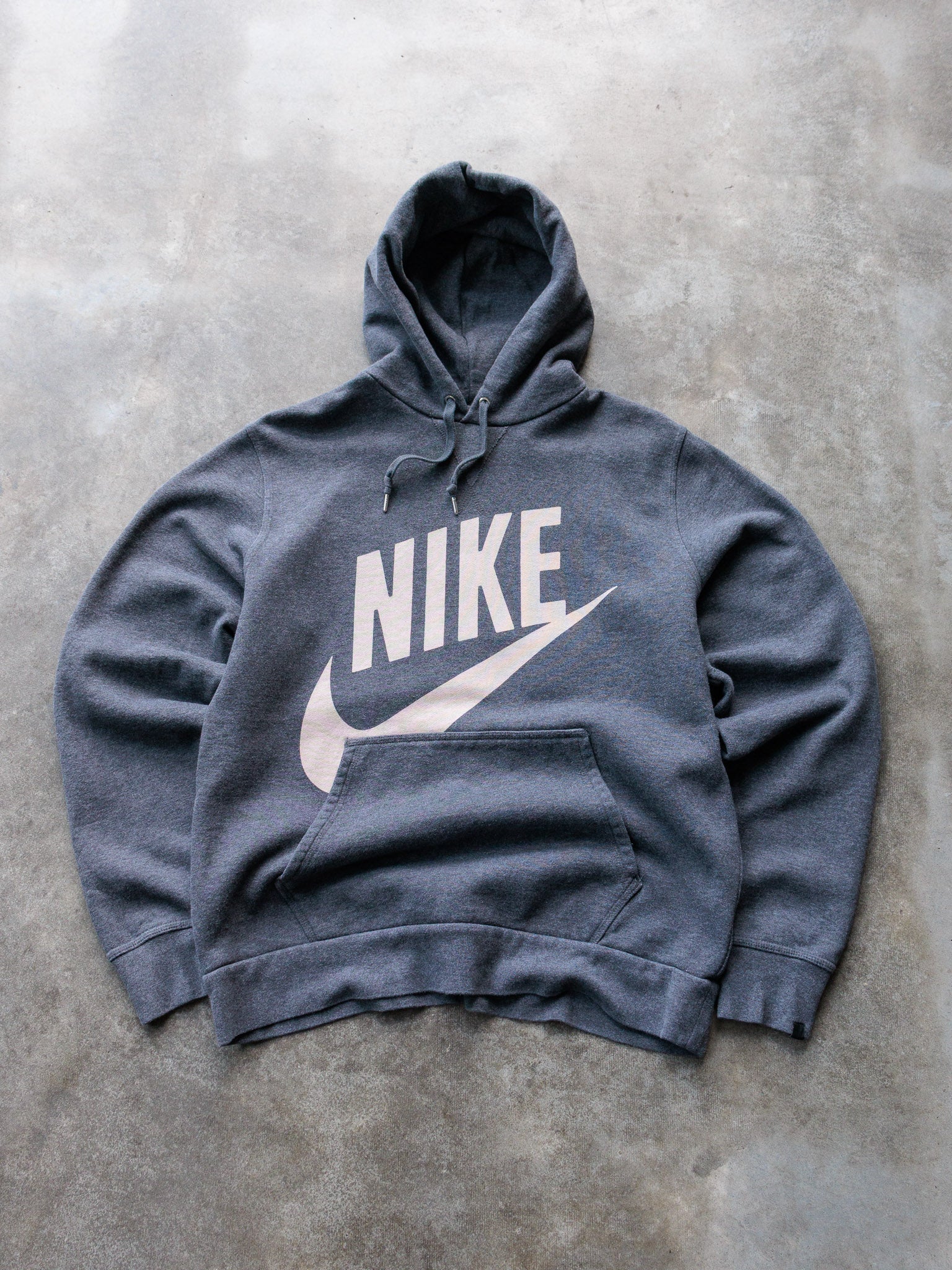 Vintage Charcoal Nike Hoodie (L)